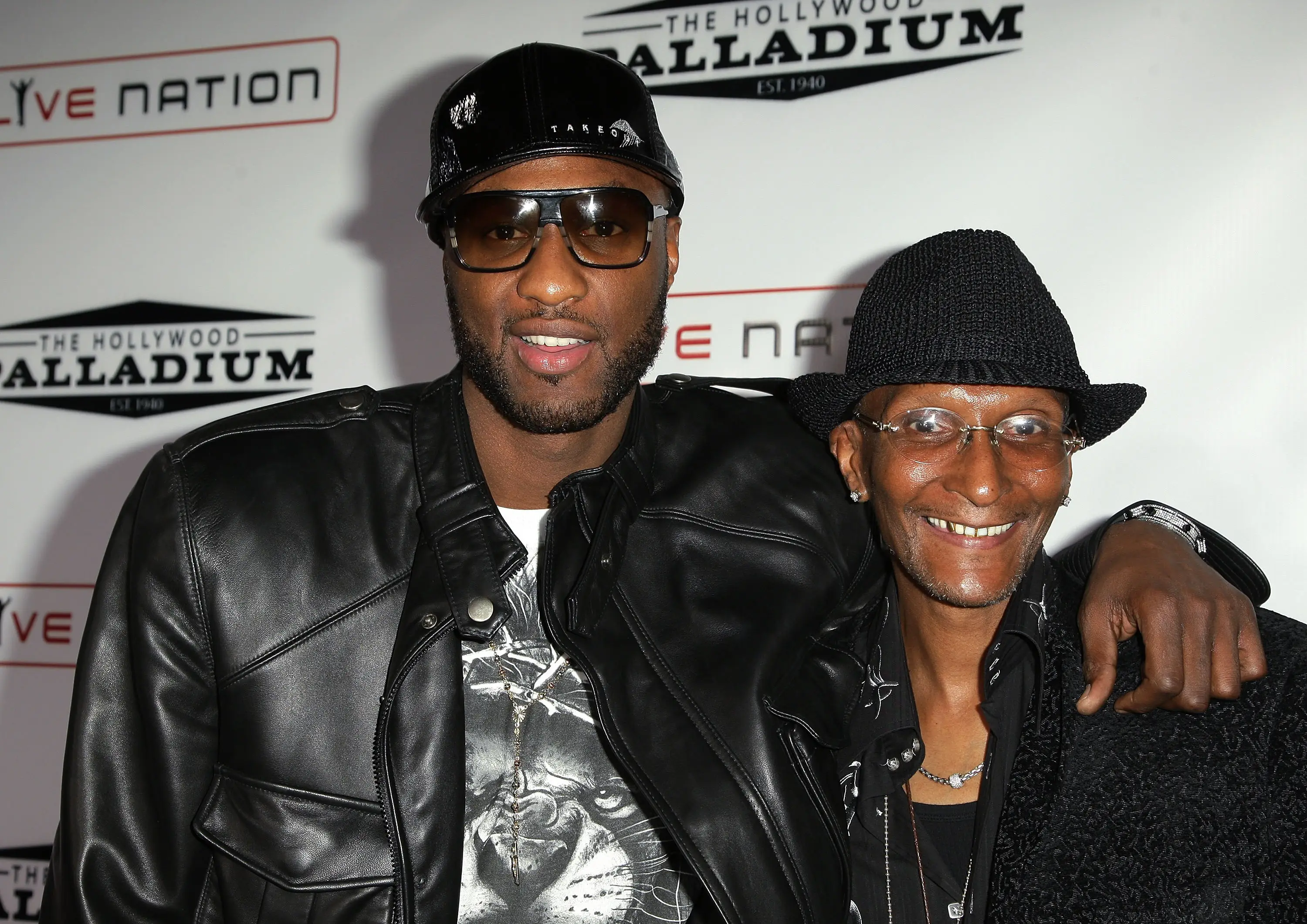 Lamar Odom and his dad Joe (Noel Vasquez / Contributor via Getty Images)