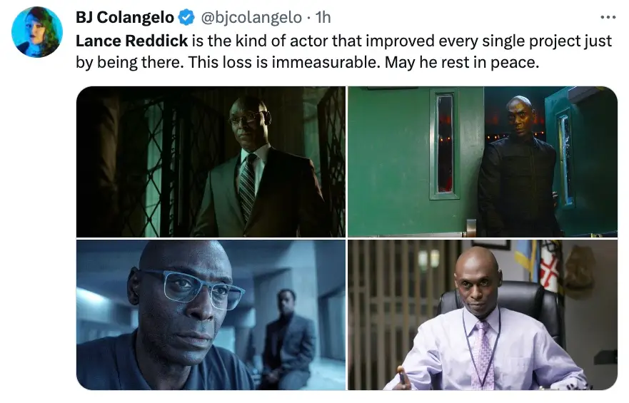 Tributes continue to pour in for the late star.