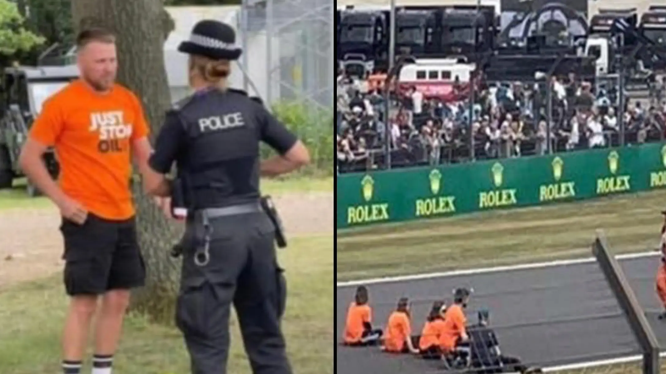 'Groom on stag do' stopped by police after friends made him wear Just Stop Oil t-shirt