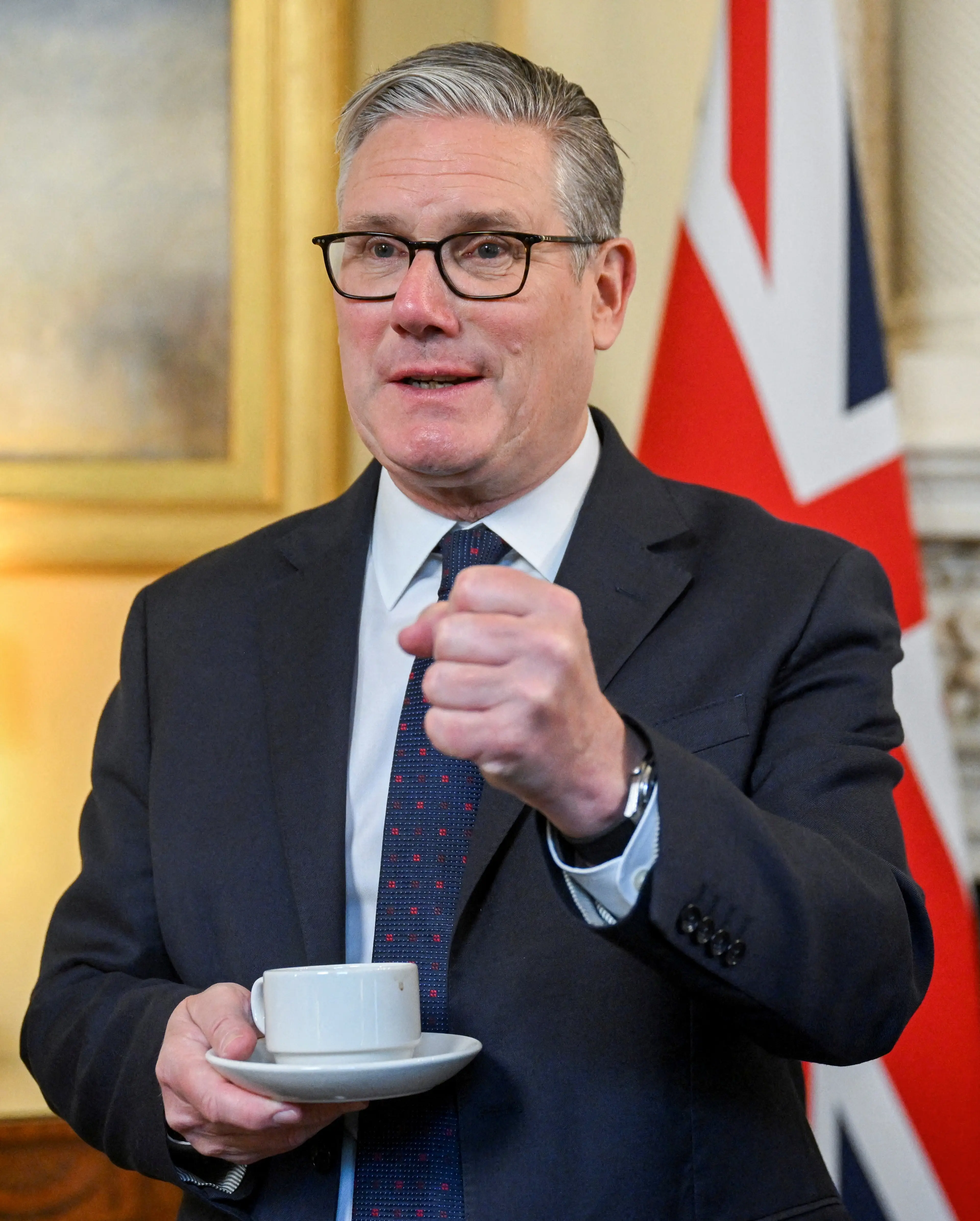A bold move by the PM (Jaimi Joy / POOL / AFP via Getty Images)