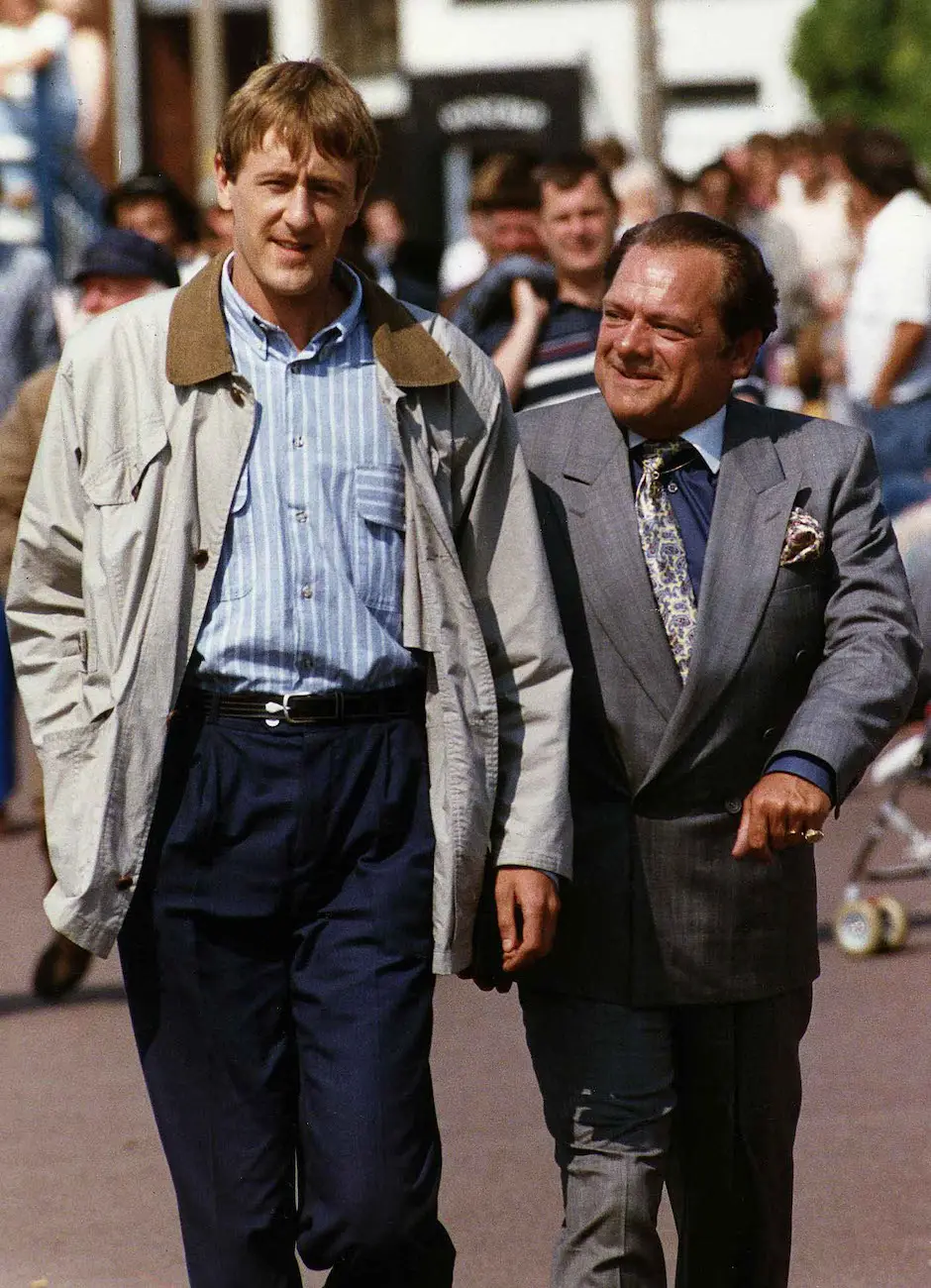 Nicholas Lyndhurst alongside David Jason.