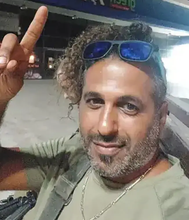 Dad-of-four Barak Tzach died in Monday's shark attack, police have confirmed (Barak Tzach)