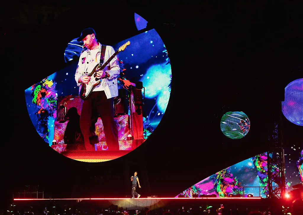 Coldplay's final Wembley Stadium show will take place this weekend (Getty/Jo Hale)