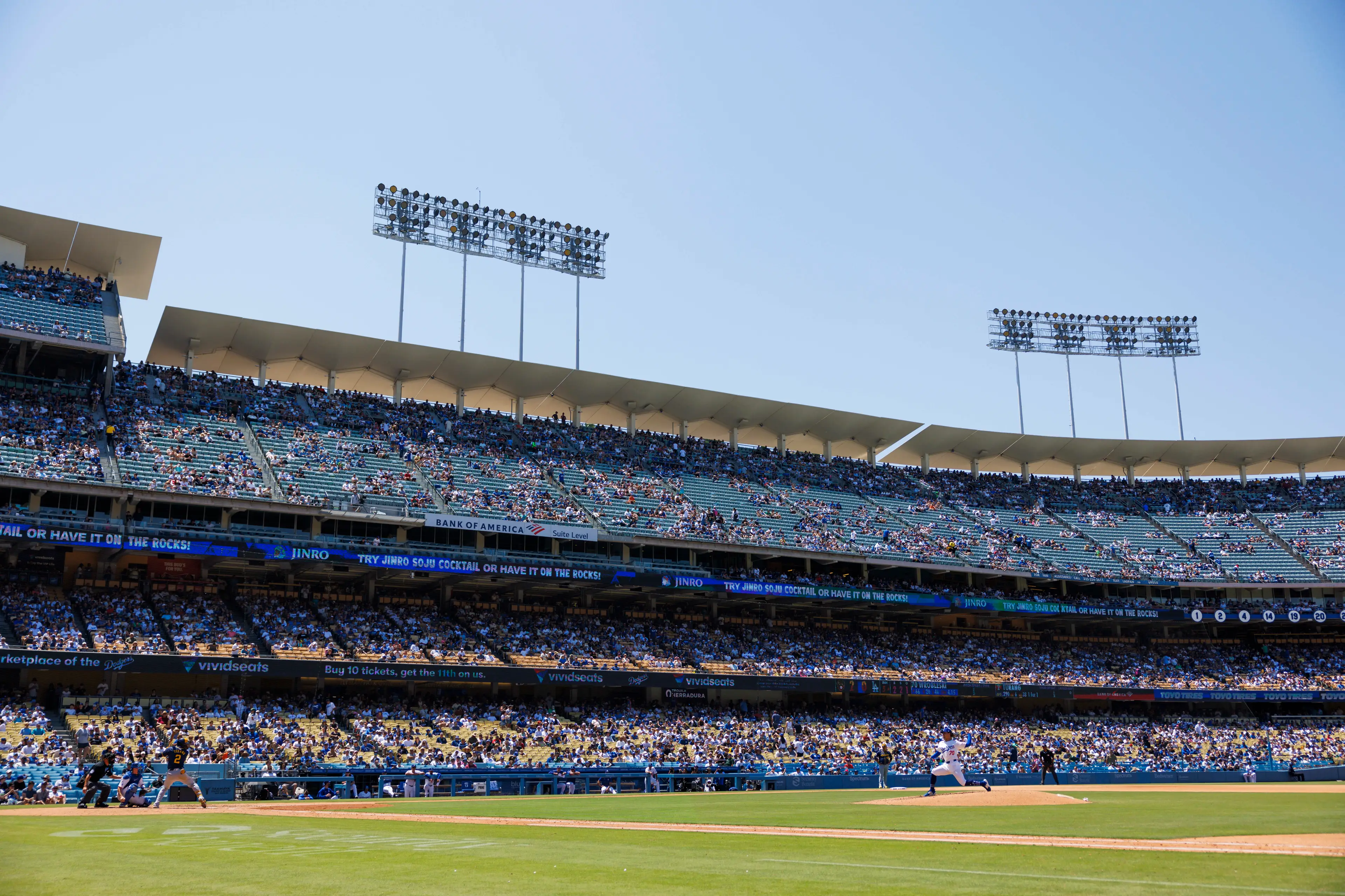 Dodger Stadium in LA will host baseball during the 2028 Olympics (Ric Tapia/Icon Sportswire via Getty Images)