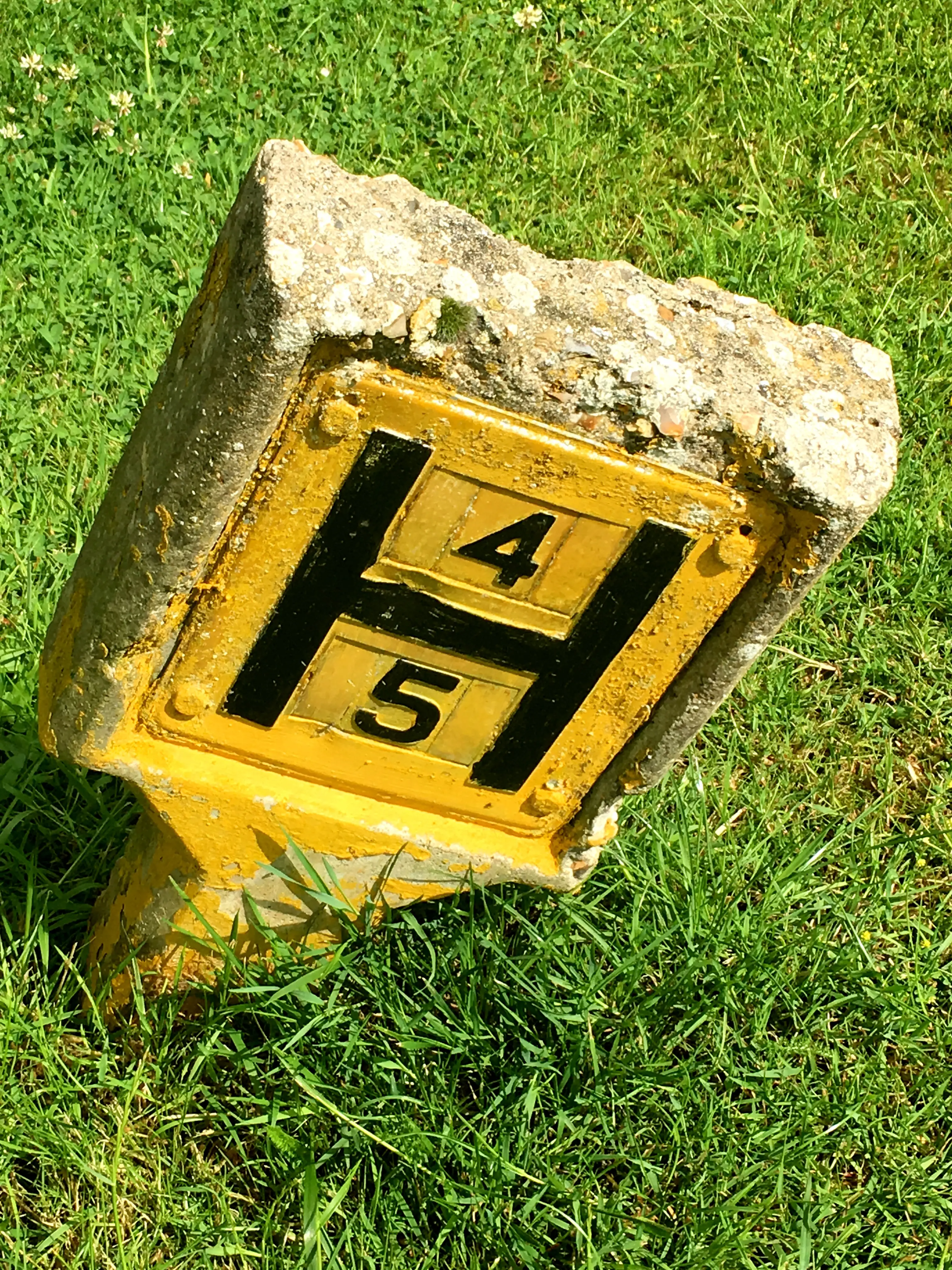 So H is for hydrant.