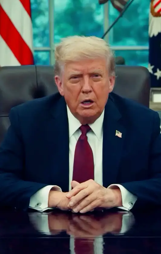 People think Donald Trump's video message is AI-generated (Instagram/@potus/@whitehouse)