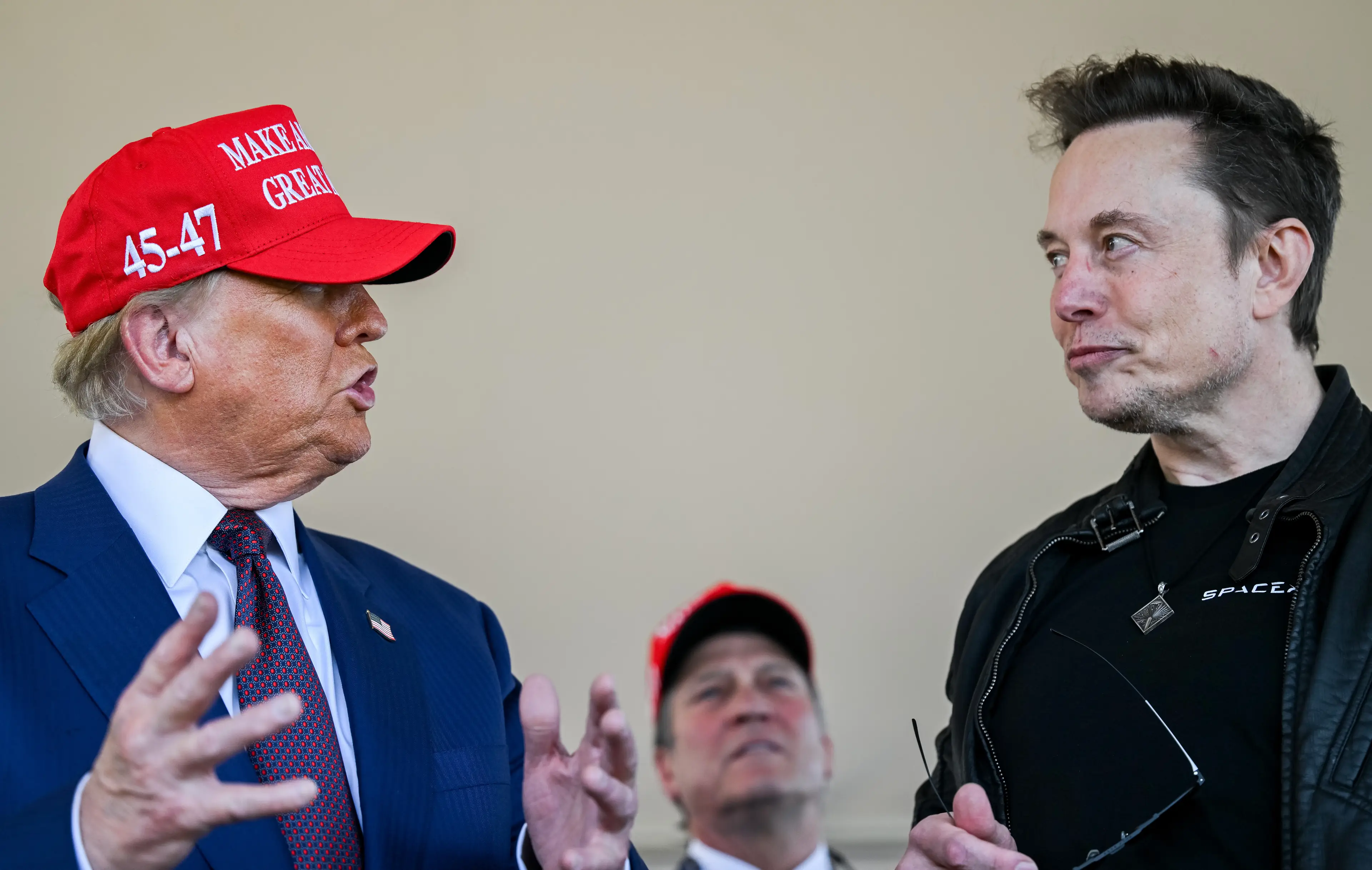 There seems to be some bad blood between Trump and Musk (Brandon Bell/Getty Images)