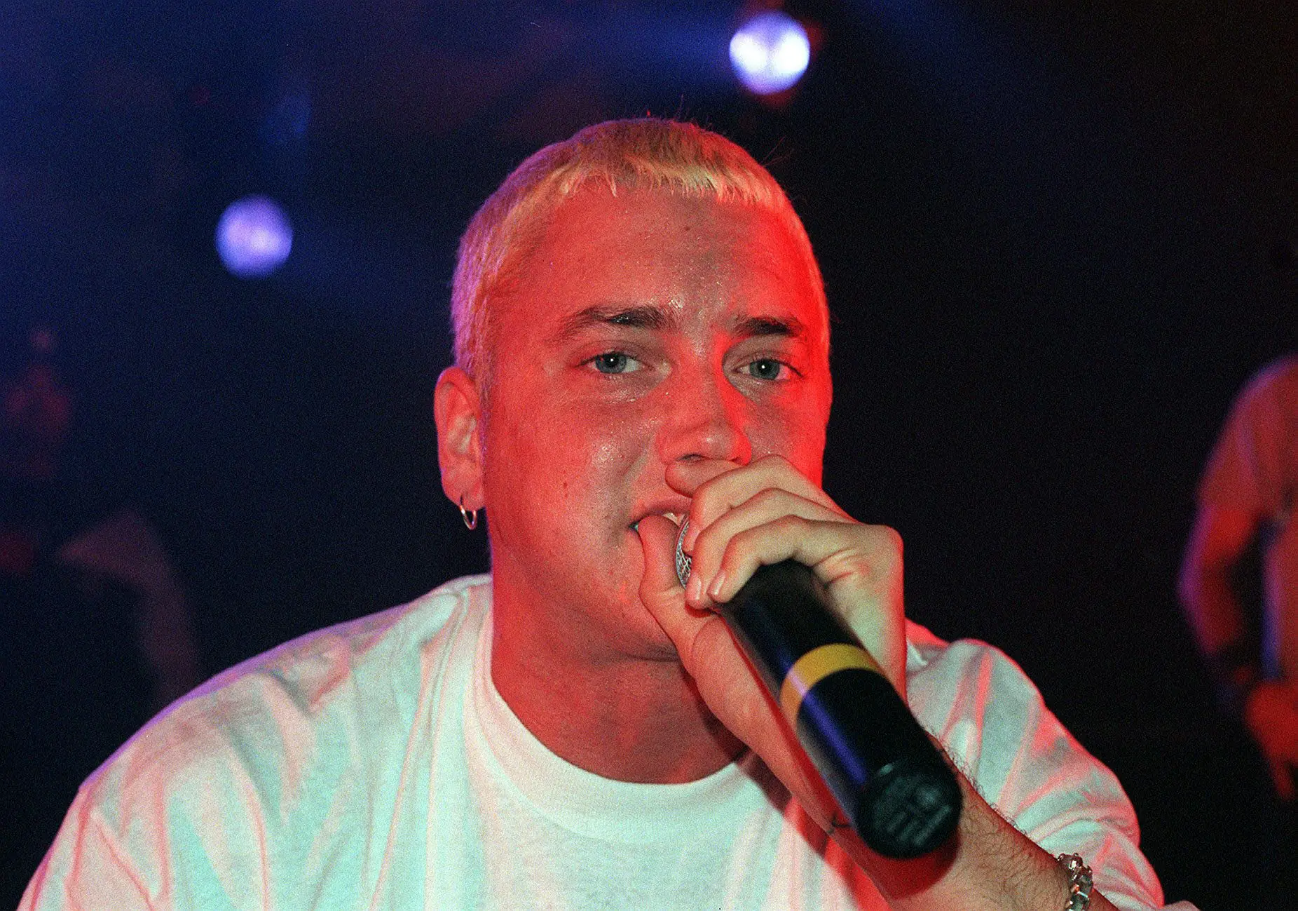 Eminem asked Manson to feature on his song.