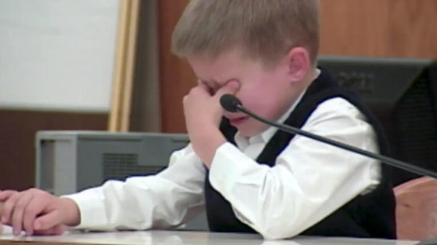 AJ Hatto was made to testify against his own mother in court (ITV)