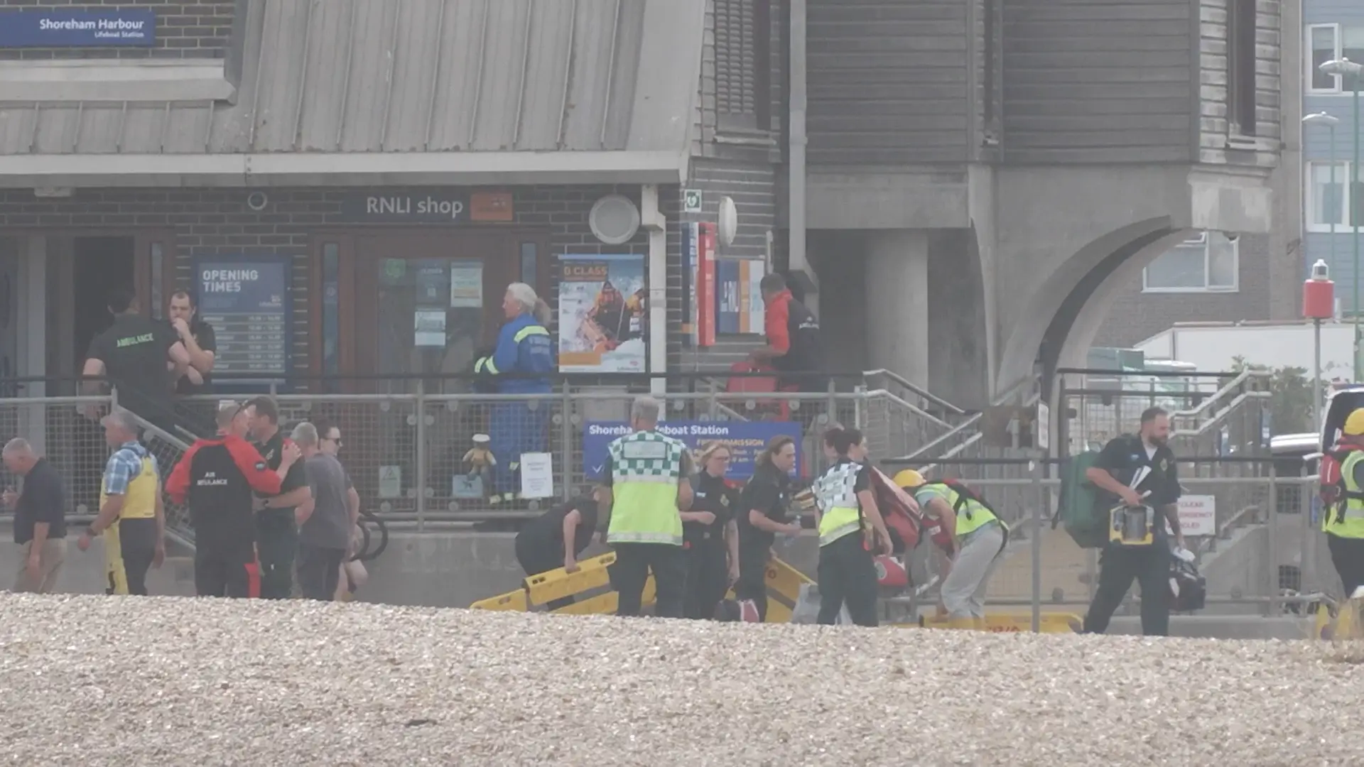 The incident prompted a huge emergency response (Jamie Lashmar/PA Wire)