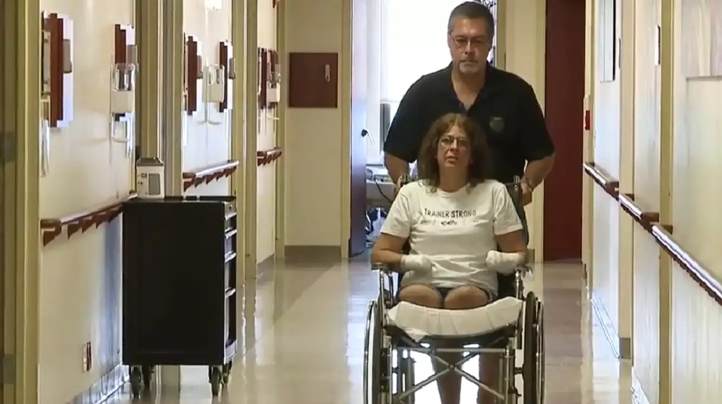 Marie Trainer lost parts of all four limbs (Marie Trainer)