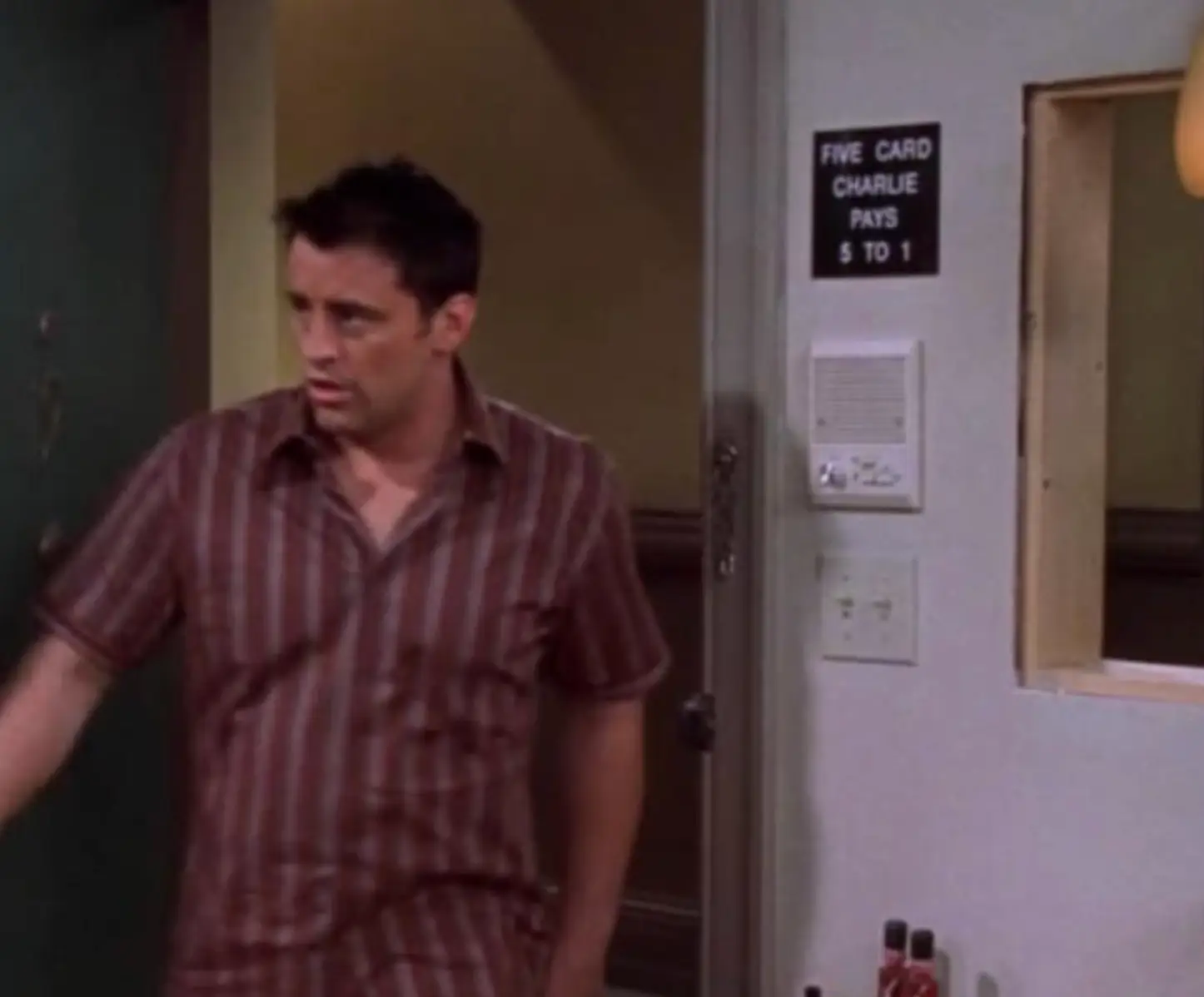 Viewers were shocked at the hole in the wall (NBC)