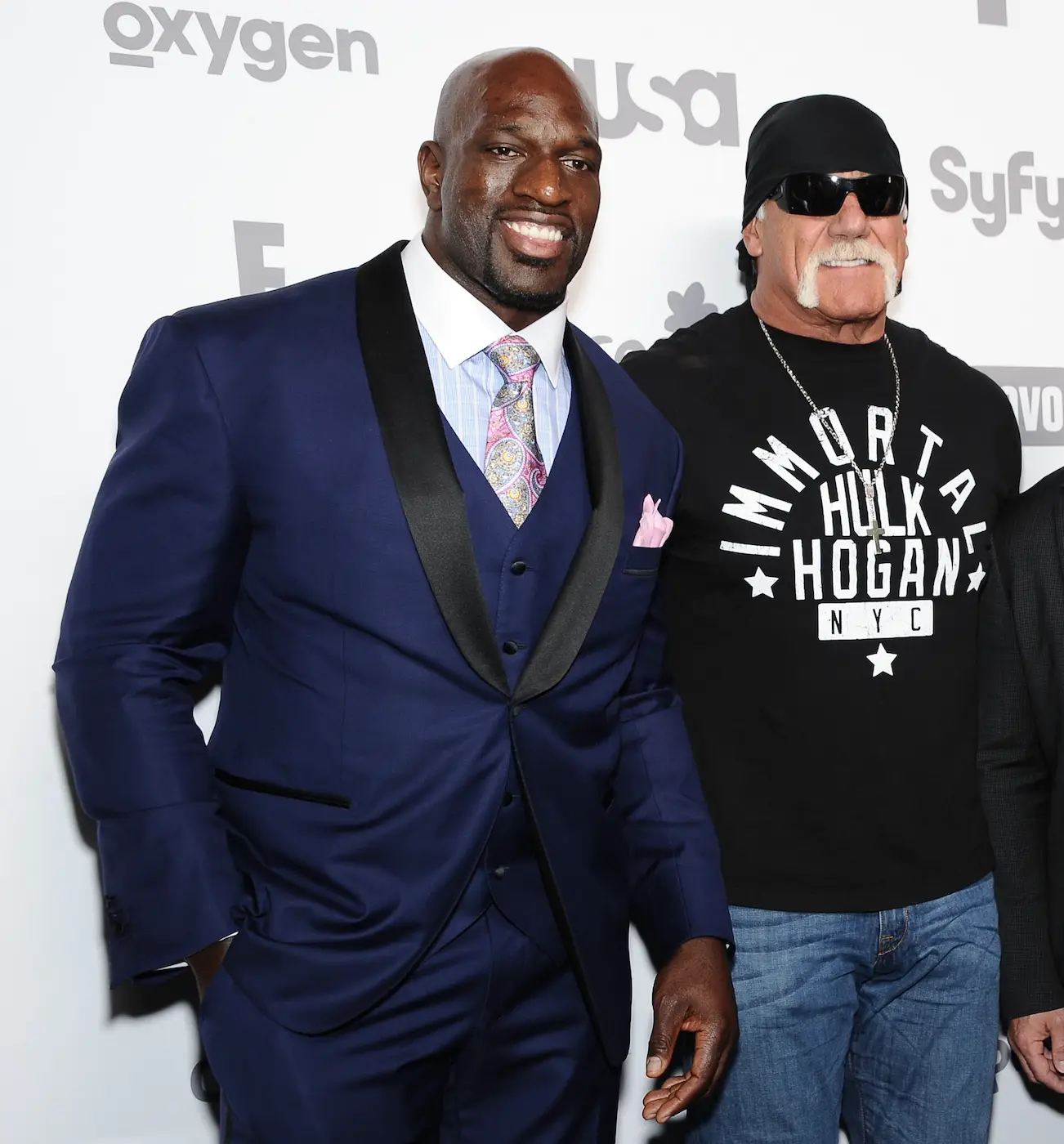 Hogan and Titus O'Neill (D Dipasupil/FilmMagic)
