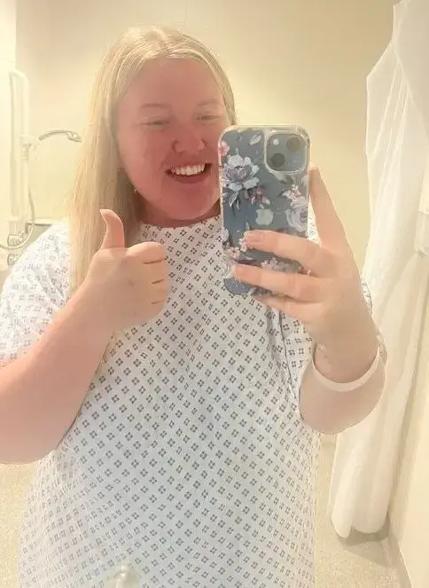 Kimberley Baggley said she wished Davina McCall well with her recovery. (SWNS) 