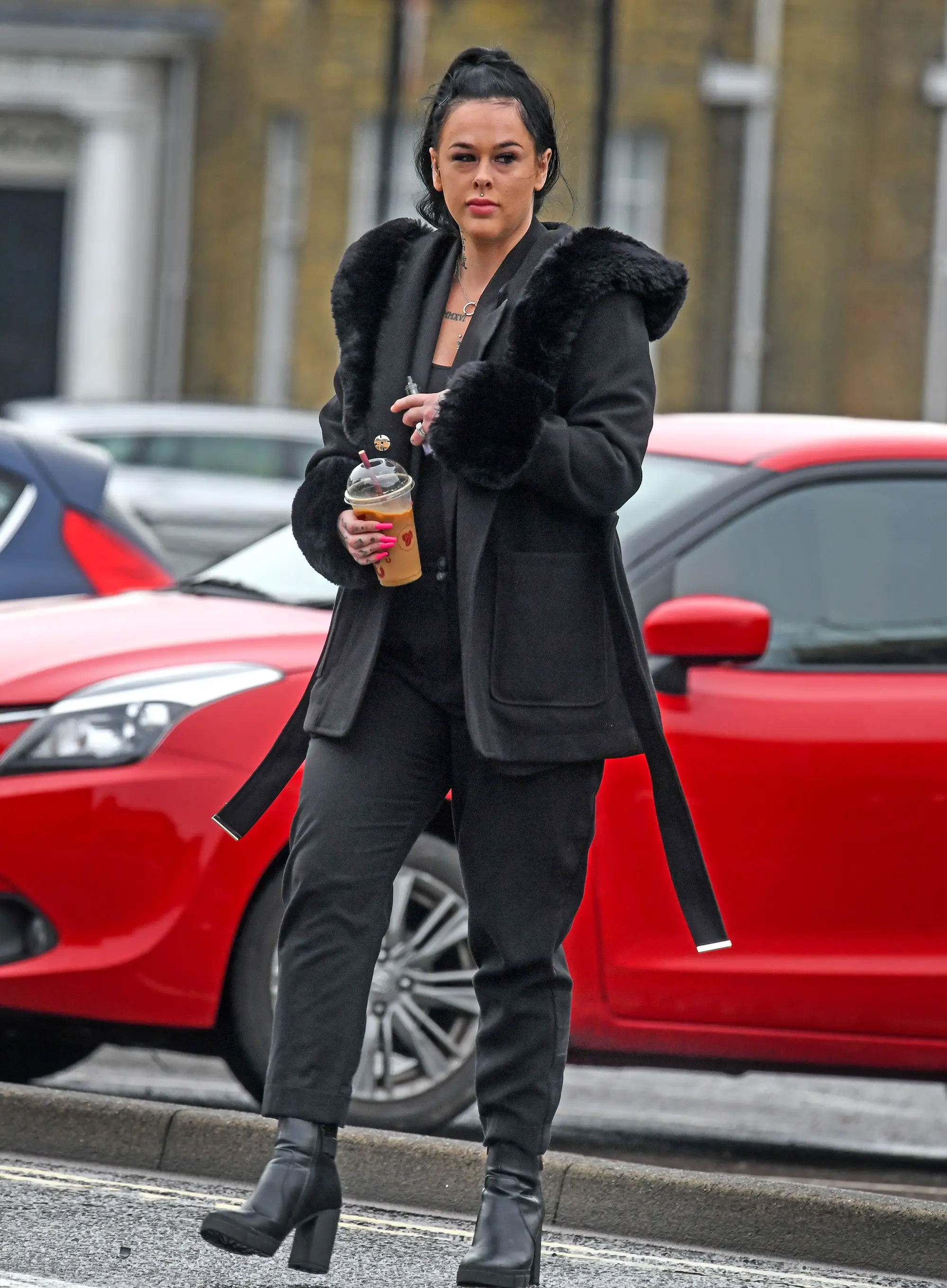 Saville is six weeks pregnant (Solent News)