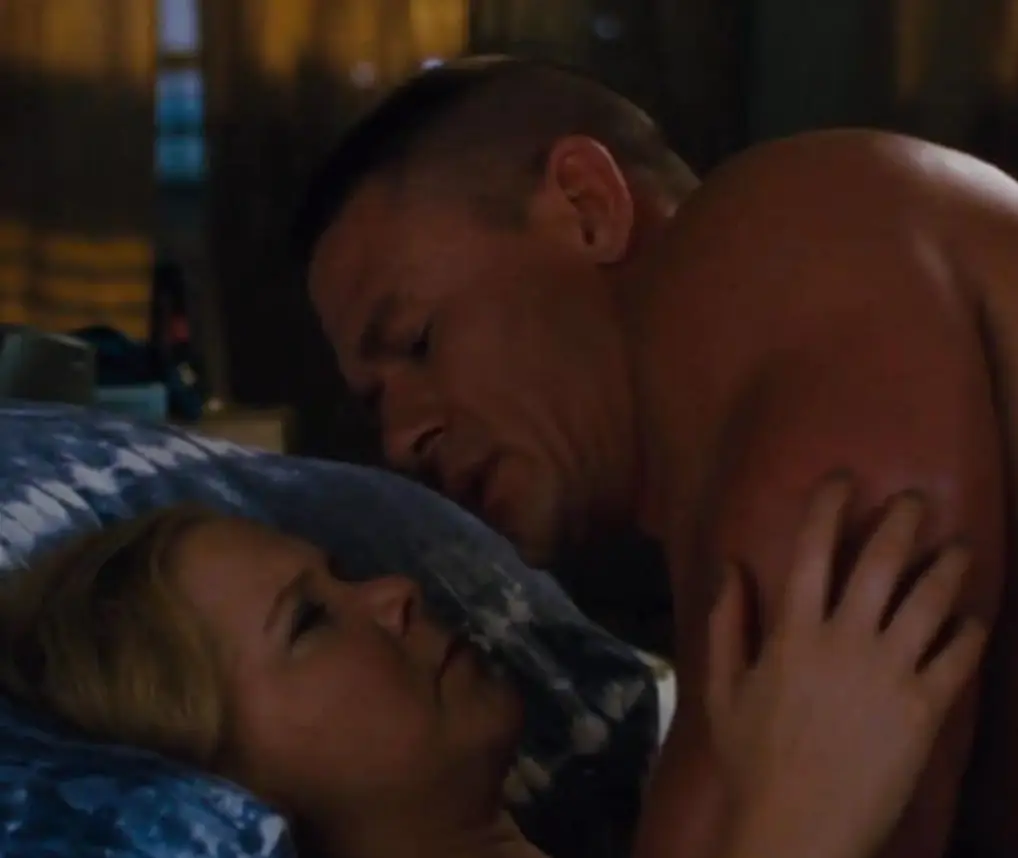Amy Schumer spilled the beans on her sex scene with John Cena in Trainwreck (Universal Pictures)