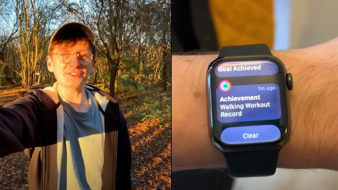 Man walked 250,000 steps in a week to see what it would do to his body and the results left him in shock