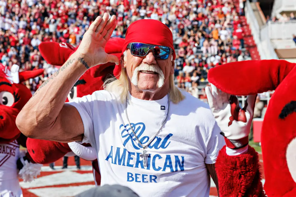 Hulk Hogan was considered a 'real American' (Wesley Hitt/Getty Images)