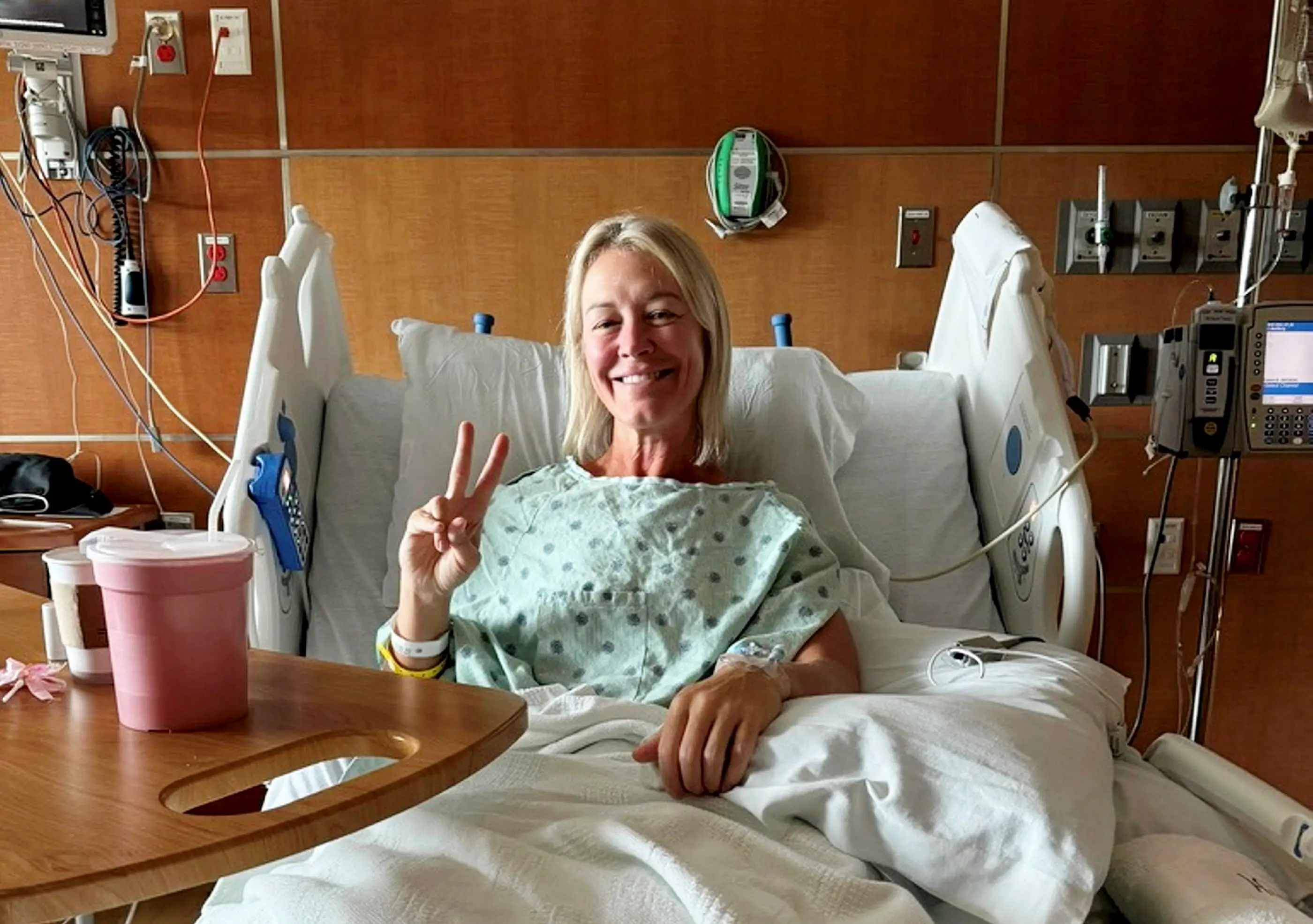 Kelly was told she'd probably had cancer for a decade (SWNS)