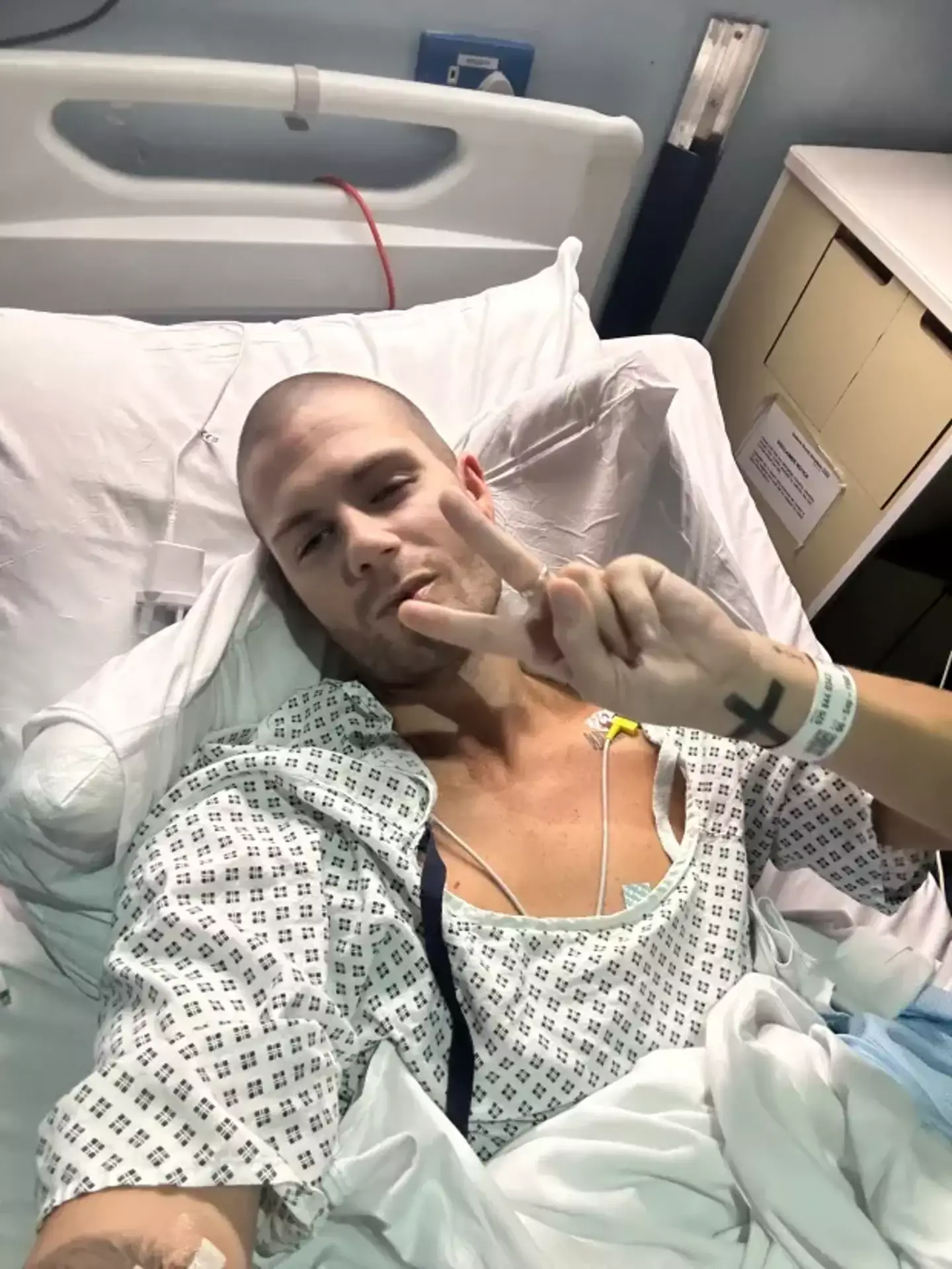The Wanted singer recently underwent life-saving heart surgery (Instagram/@maxgeorge)