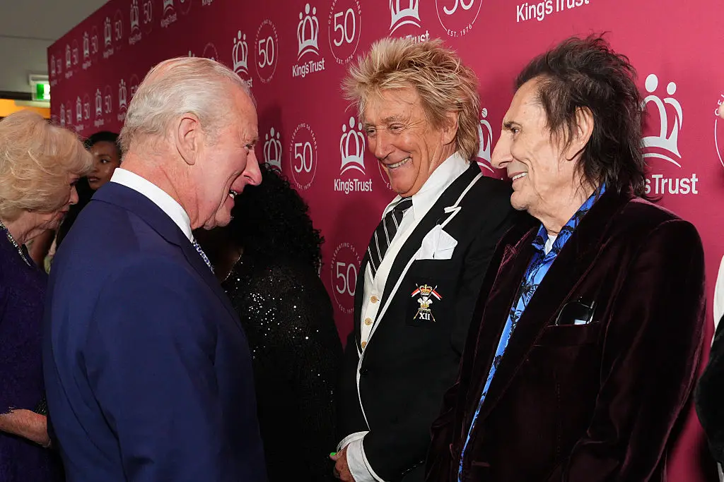 Sir Rod Stewart reportedly made the quip to King Charles on Monday (Photo by Aaron Chown - WPA Pool/Getty Images)