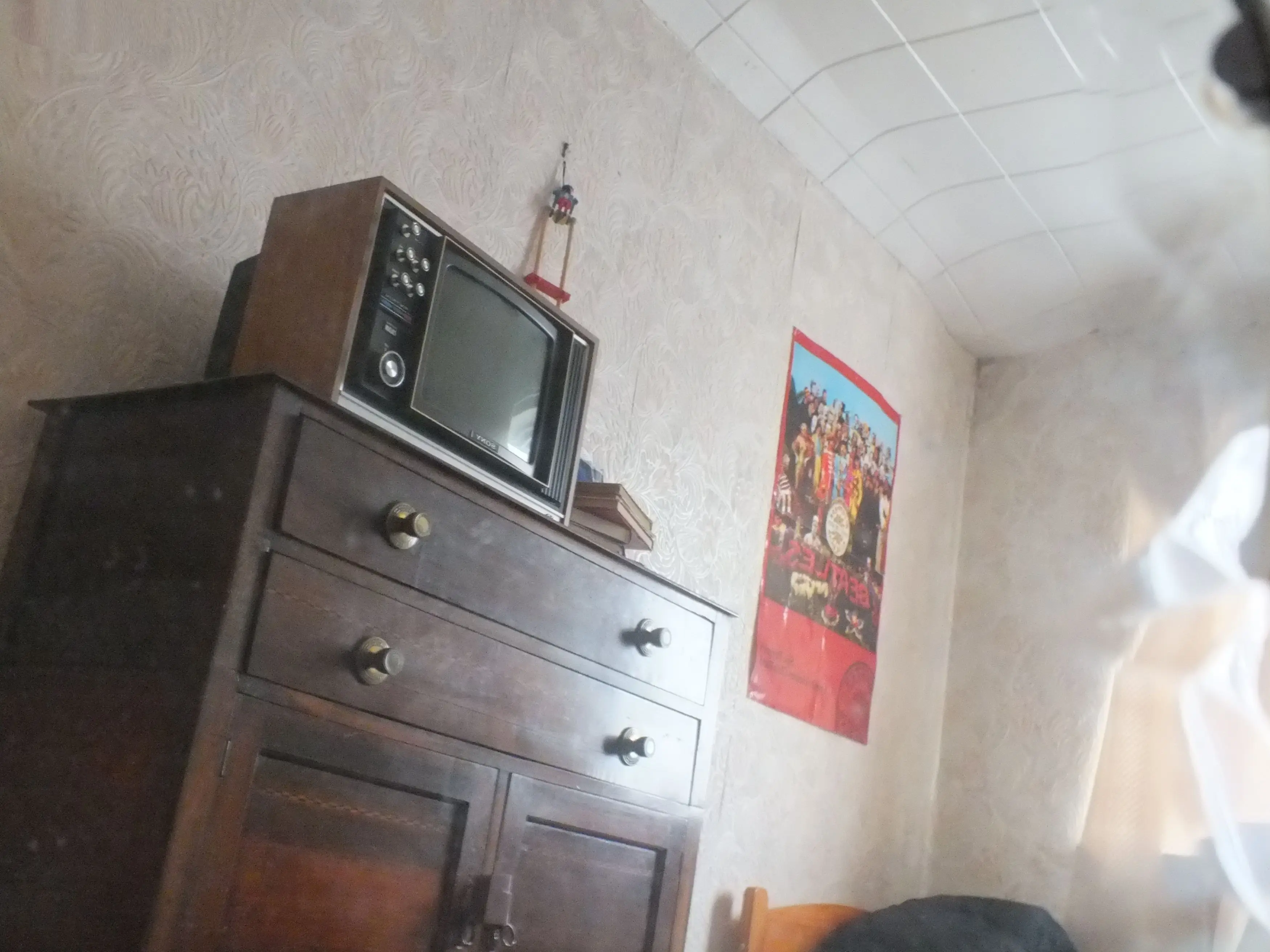 The spirit was 'tricked' into appearing, John-Paul says.