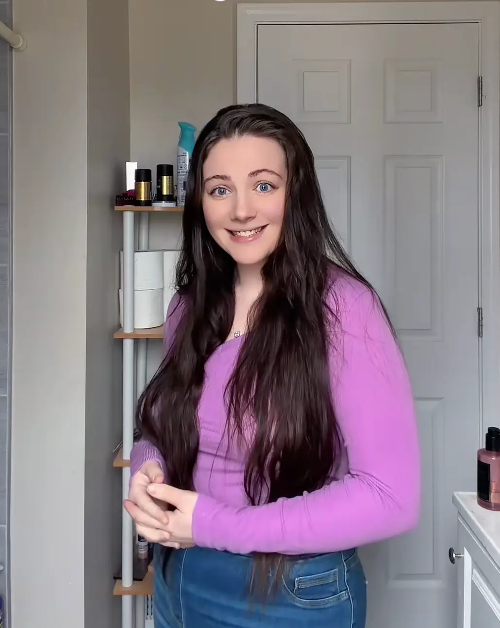 Ashley was diagnosed after two of her children tested positive (TikTok/@ashleyzambelli)