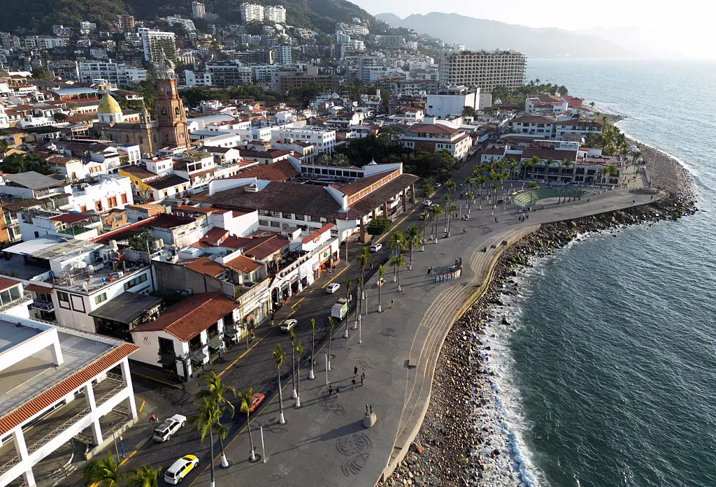 Police are looking into the possibility that the three women were murdered outside Puerto Vallarta and their bodies brought to the town (Alfredo ESTRELLA / AFP via Getty Images)