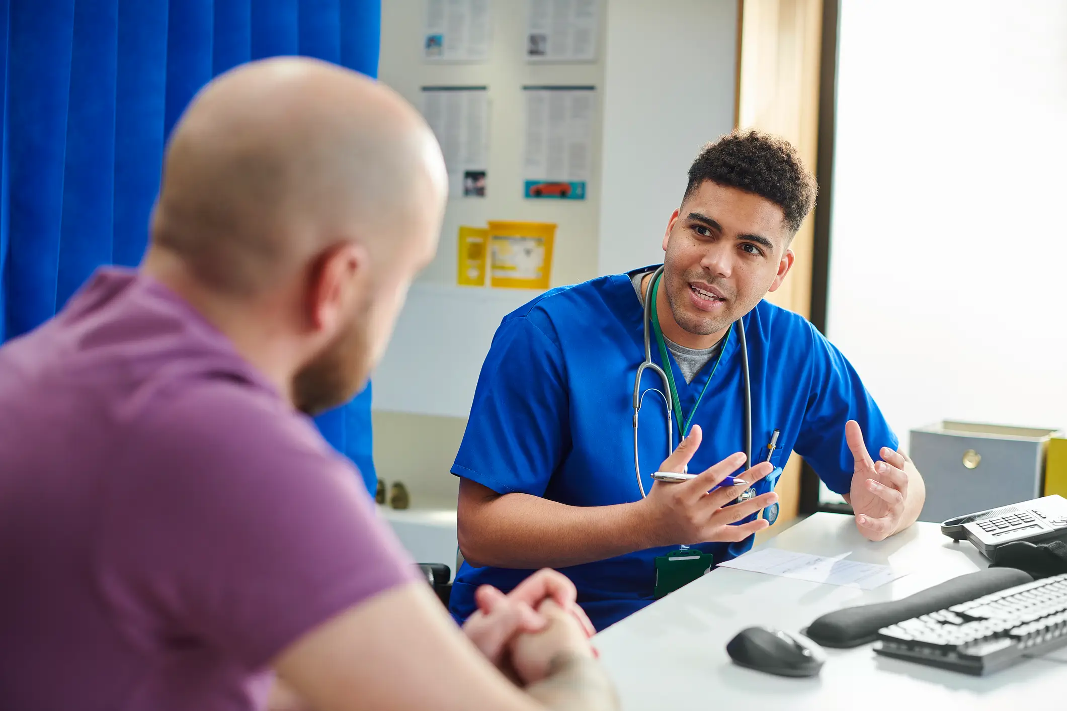 The NHS urges you to speak to a doctor if you've been having symptoms for three weeks or more. (Getty Stock Photo)