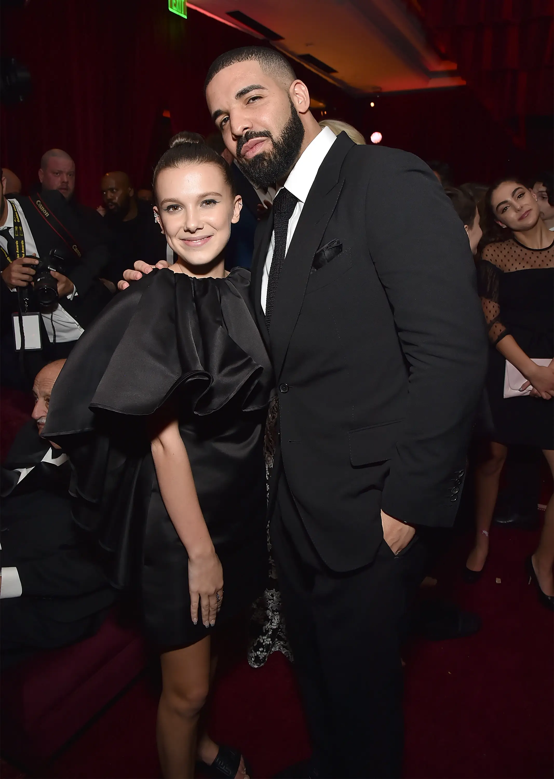 Back in 2018 she said that she had a 'lovely friendship' with Drake, and hasn't spoken publicly about him for some time (Kevin Mazur/Getty Images for Netflix)