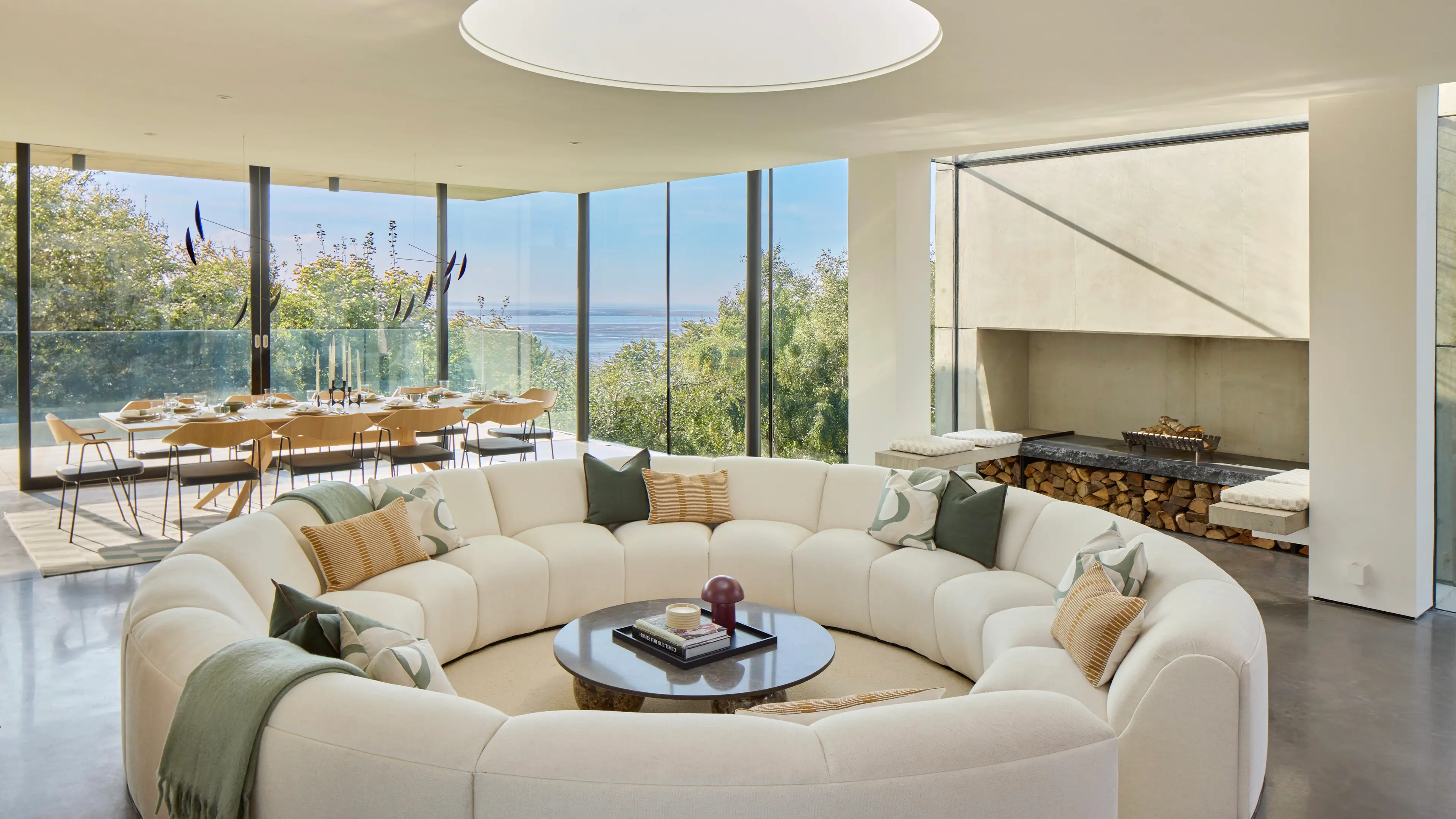 The massive mansion includes all the furniture too (Omaze/SWNS)