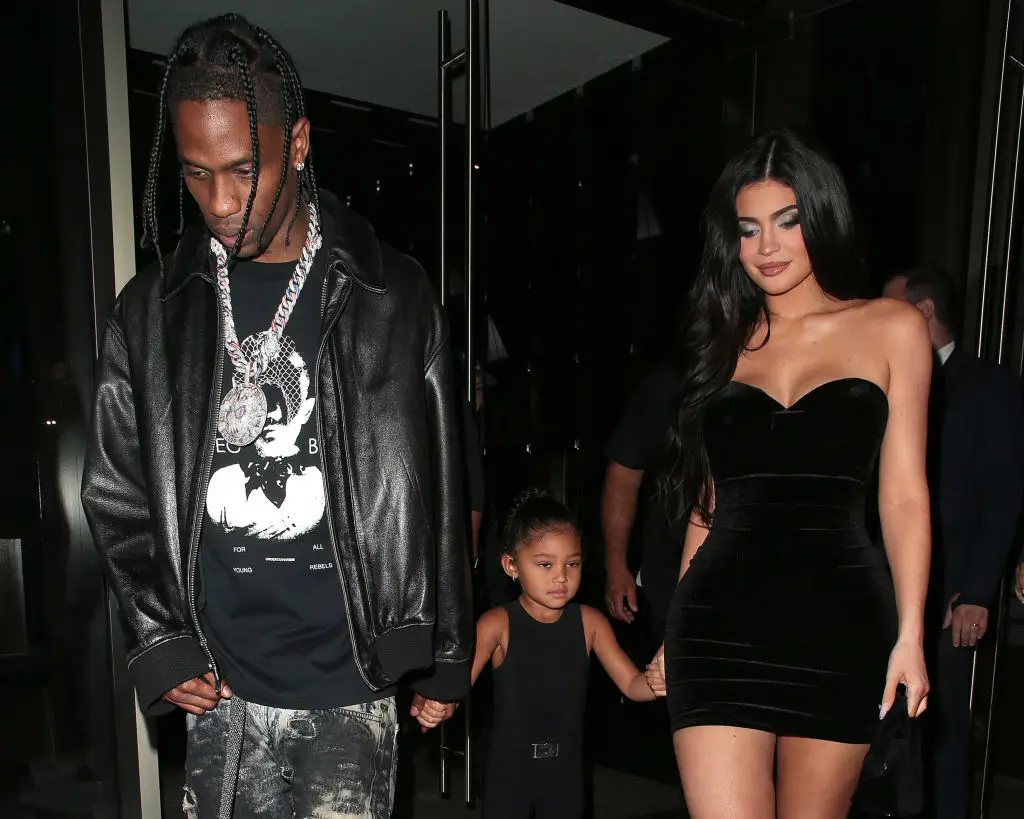 Jenner shares two children with ex Travis Scott ( Ricky Vigil M/GC Images)