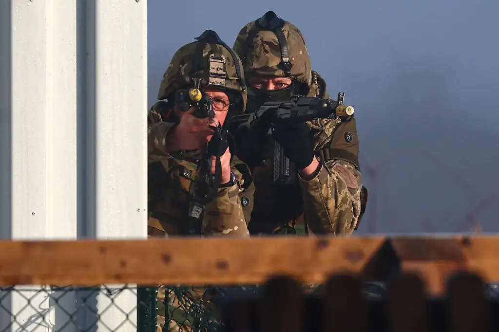 The UK government are said to be working on updating their military defence strategies (HENRY NICHOLLS/AFP via Getty Images)