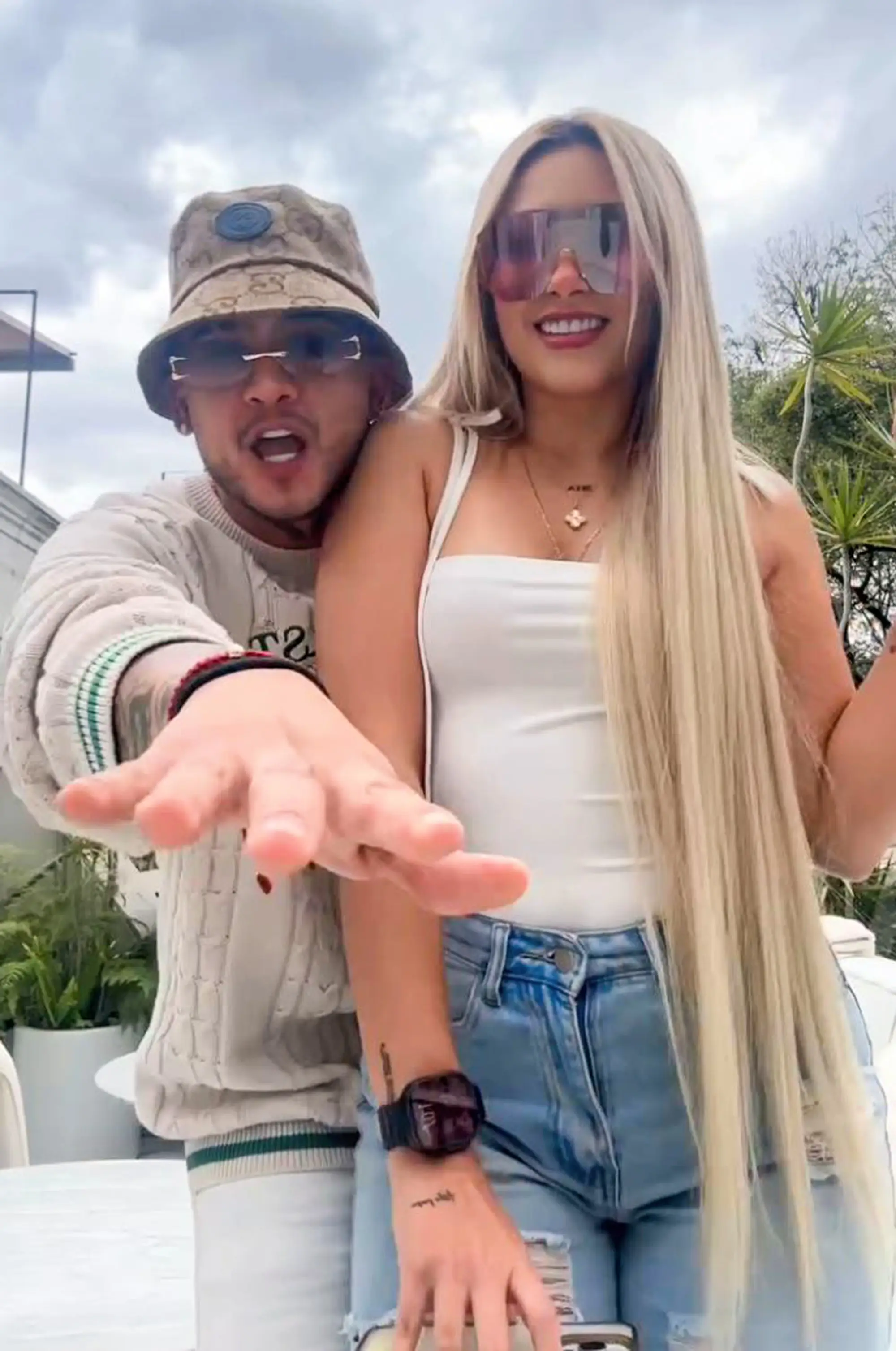 The couple posted a video of them dancing to one of B King's songs two weeks ago (News X/Instagram/soyangiemilleroficial_)