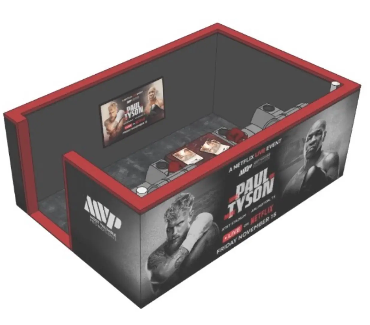 Are they just watching on a TV? (X)