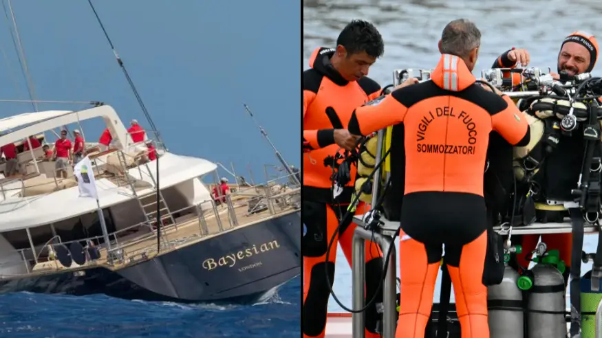 Perini Navi Press Office/ALBERTO PIZZOLI/AFP via Getty Images