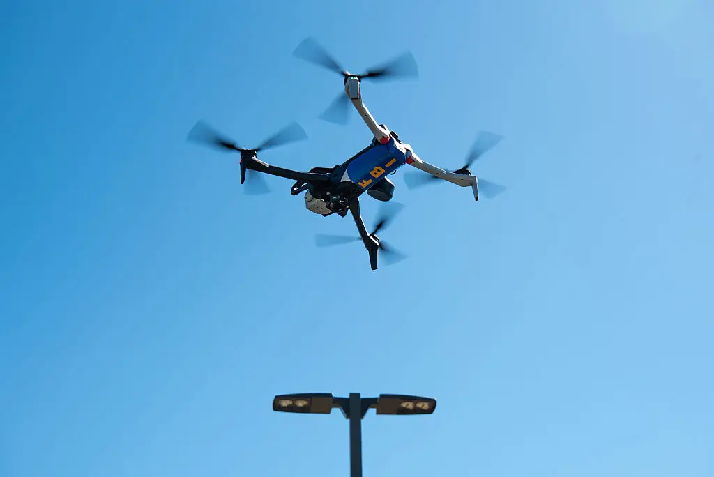 The Iranian group claims it's hacked the FBI's facial recognition drones that are being deployed during the World Cup (Andi Rice/Bloomberg via Getty Images)