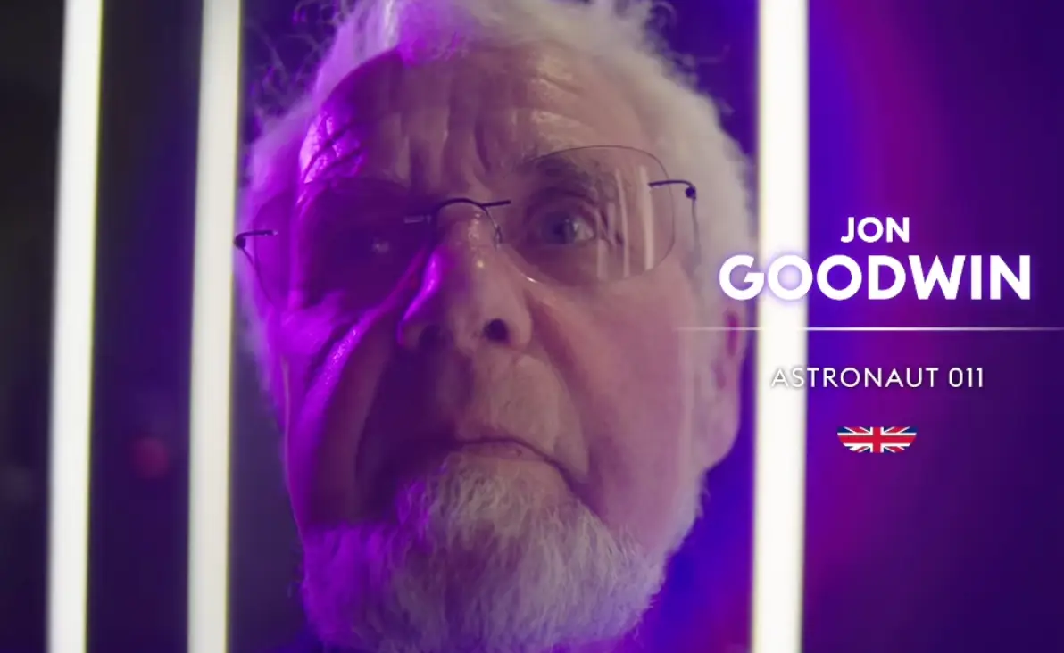 Jon Goodwin is the second person with Alzheimer's to make the trip to space.