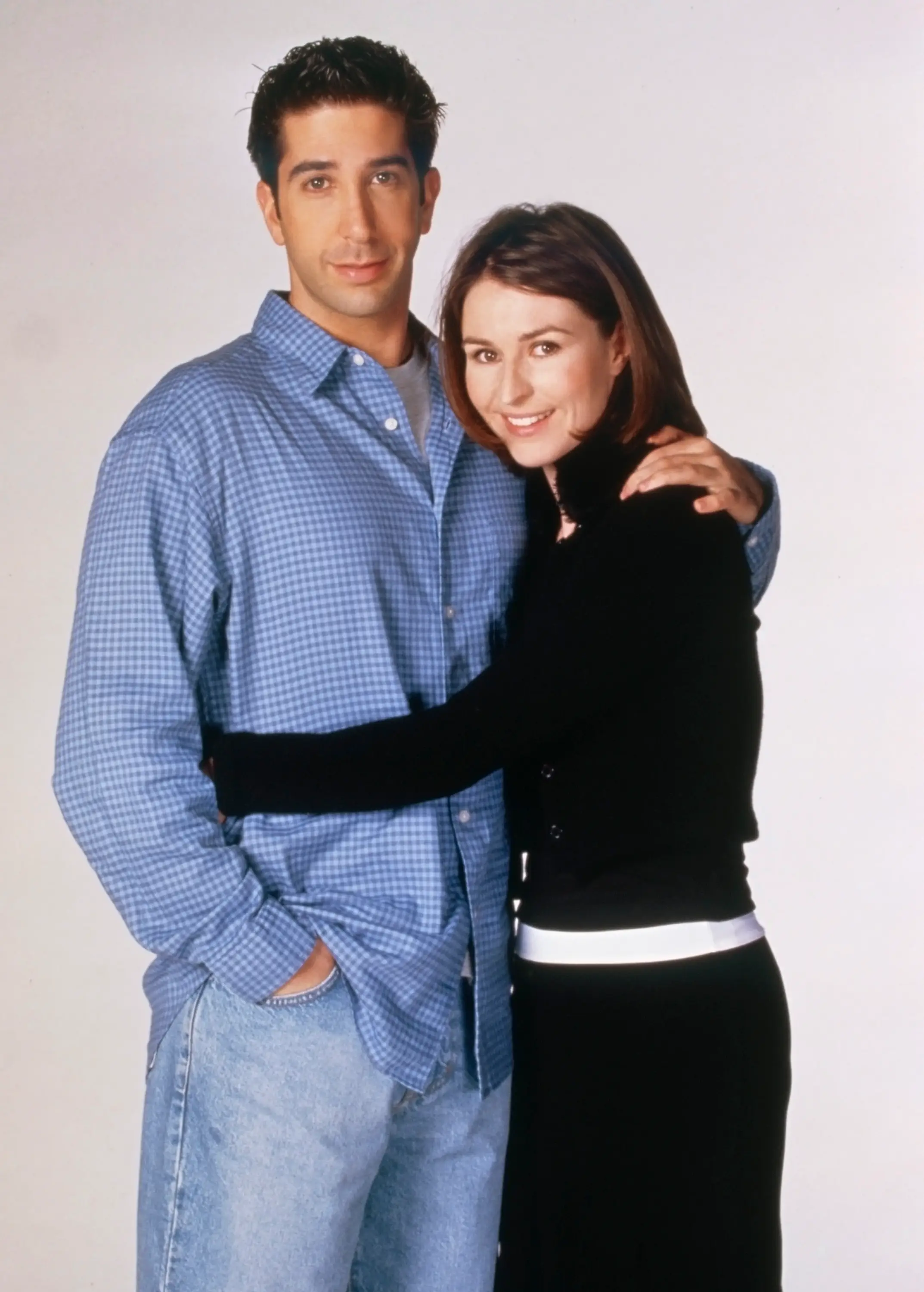 Helen Baxendale played Emily Waltham, one of Ross Geller's many fiancées (Paul Drinkwater/NBCU Photo Bank/NBCUniversal via Getty Images)