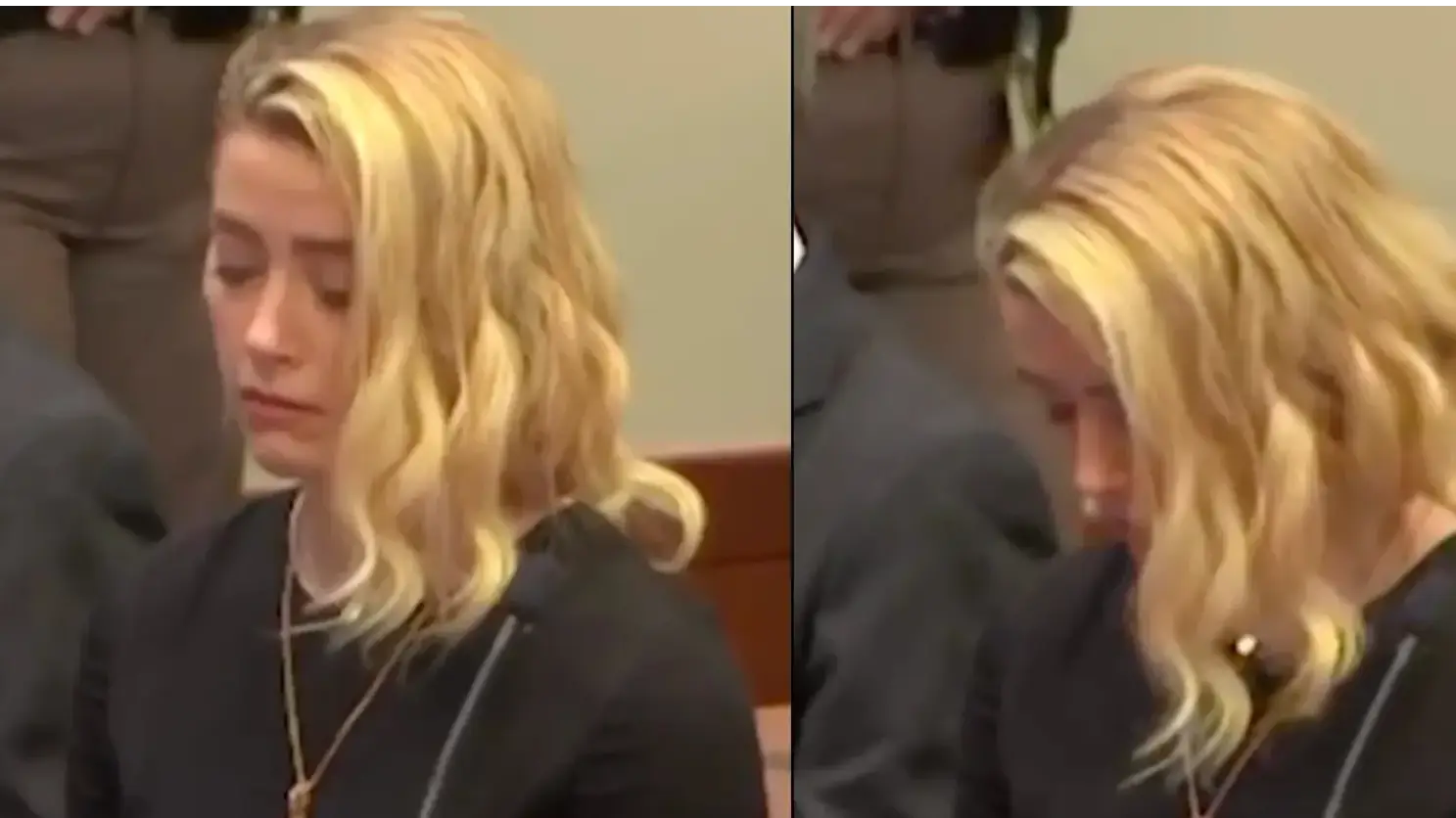 Amber Heard's Reaction In Court As She Learns Johnny Depp Won Defamation Case