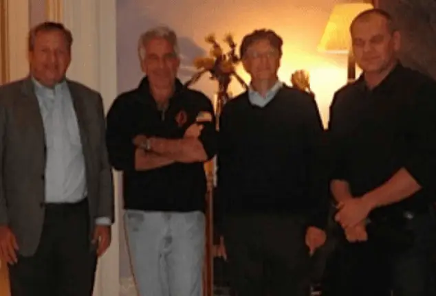 Gates alongside Epstein (Department of Justice)