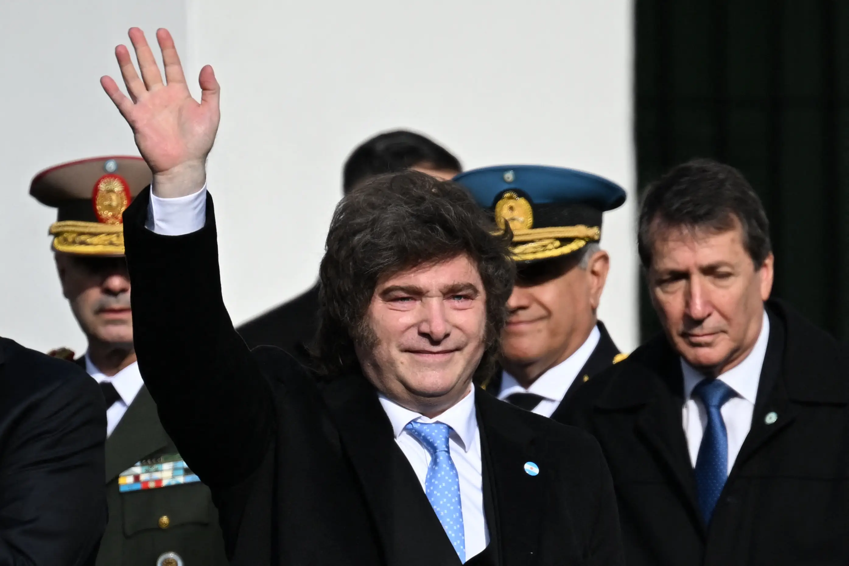 He described the stunt as 'understandable, perfectly valid and legitimate' (Luis ROBAYO / AFP via Getty Images)
