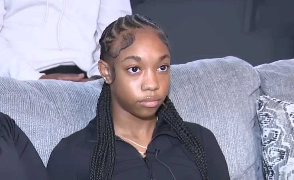 Tucker was caught off guard when the baton hit her head (WSET ABC 13)