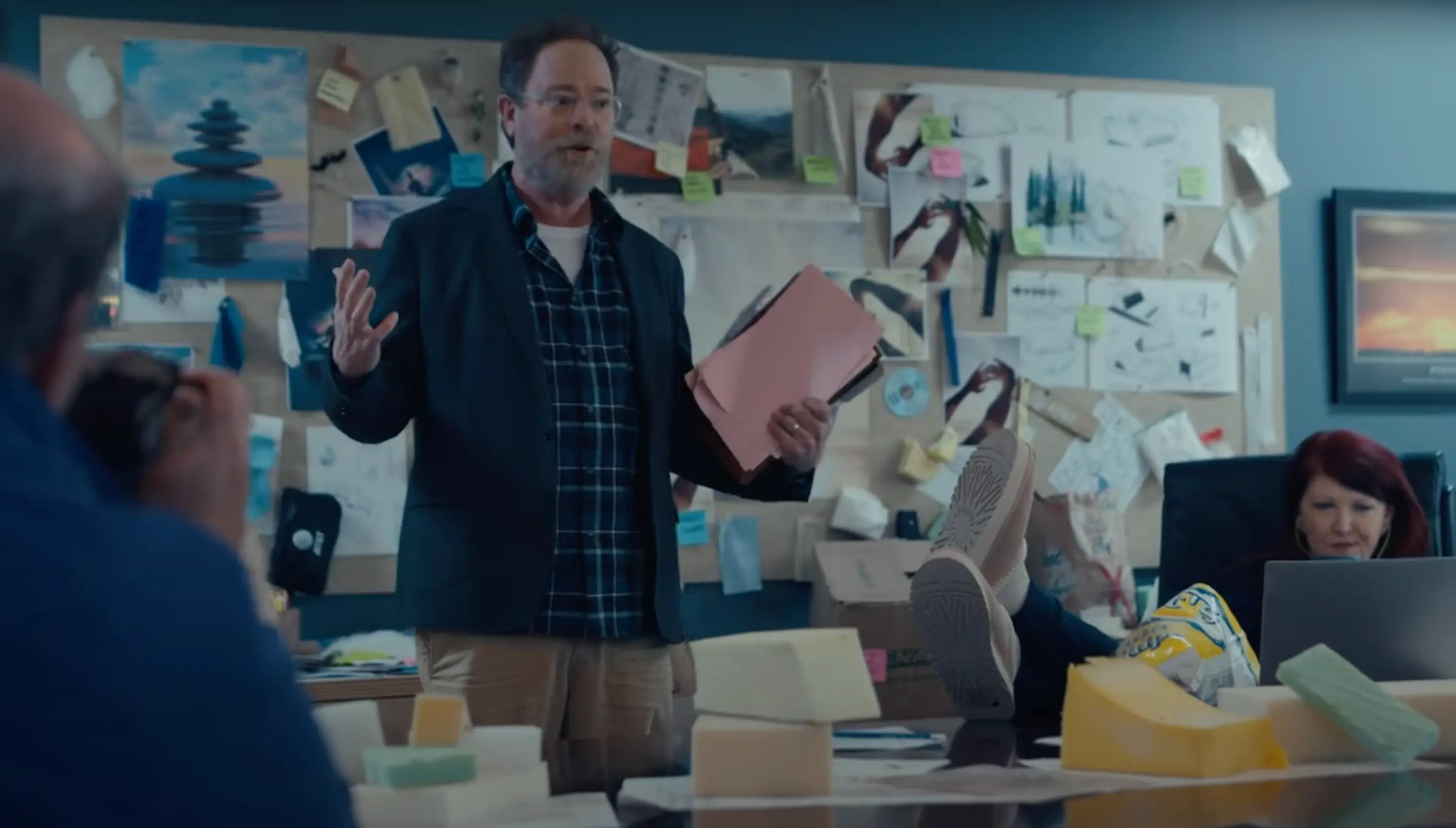 Fans were treated to a cast reunion. (AT&T Business)