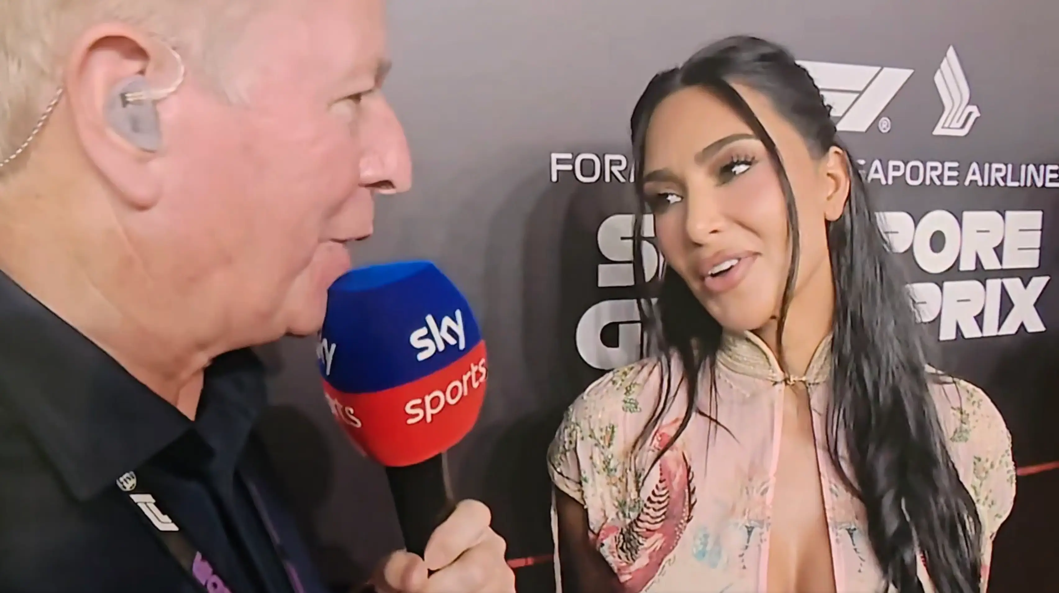 They buried the hatchet very quickly (YouTube/Sky Sports F1)