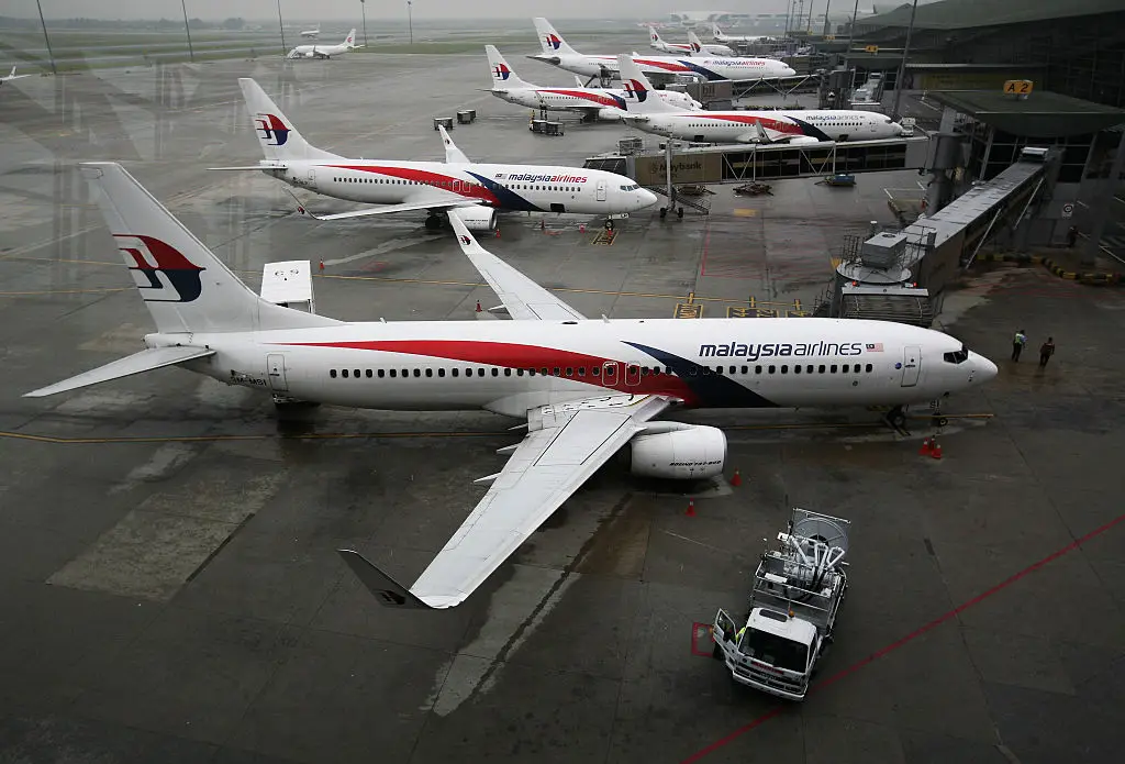 227 passengers and 12 crew members on board the Boeing 777 were presumed dead (Mohd Samsul Mohd Said/Getty Images)