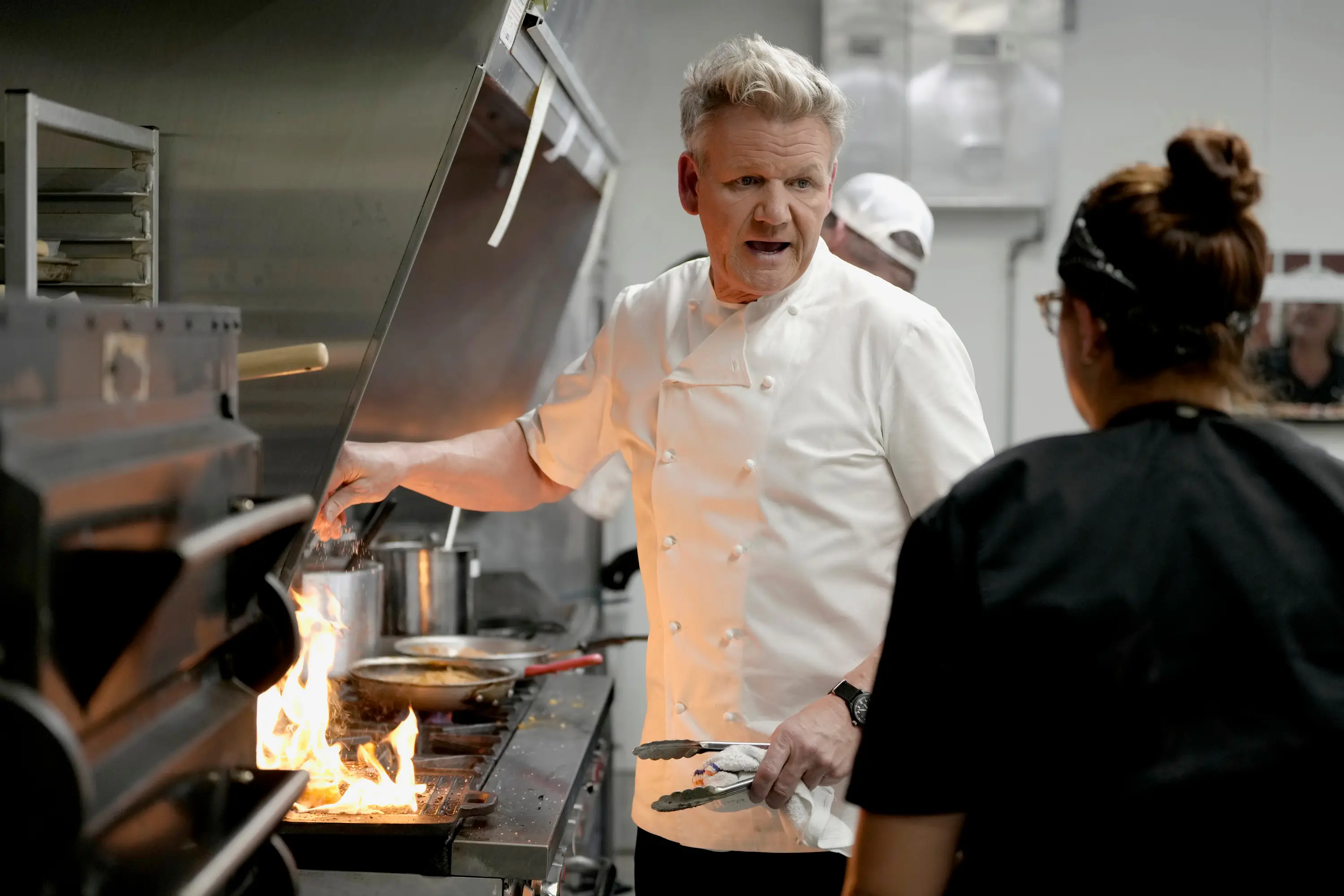 Ramsay revealed he is much more comfortable in the kitchens of his own restaurants (FOX via Getty Images)