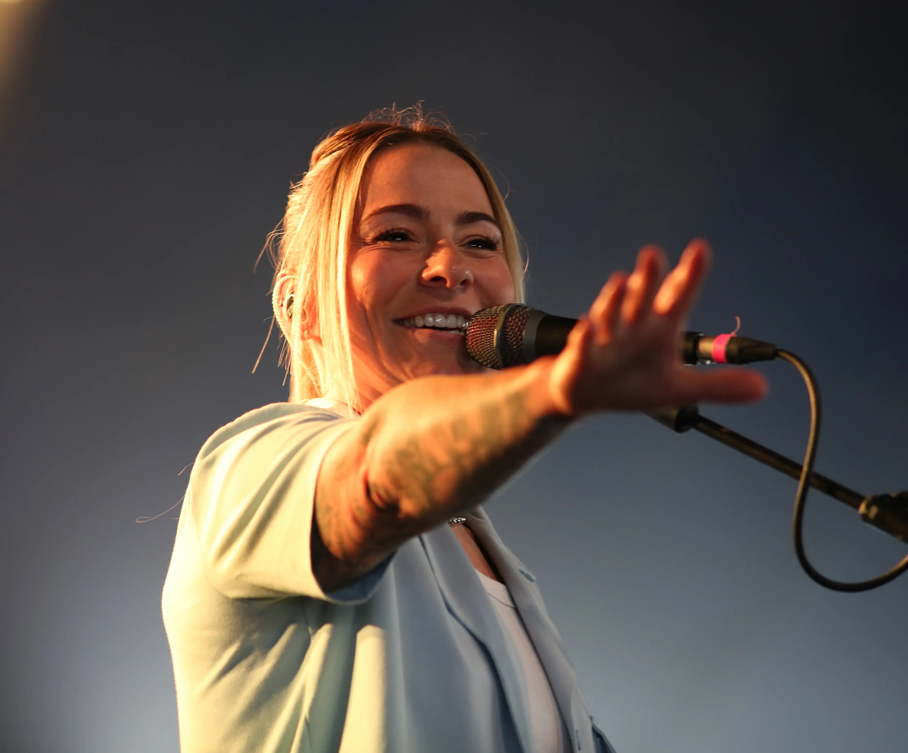 Lucy Spraggan spoke out about the horrific injury she suffered (Harry Herd via Getty Images)