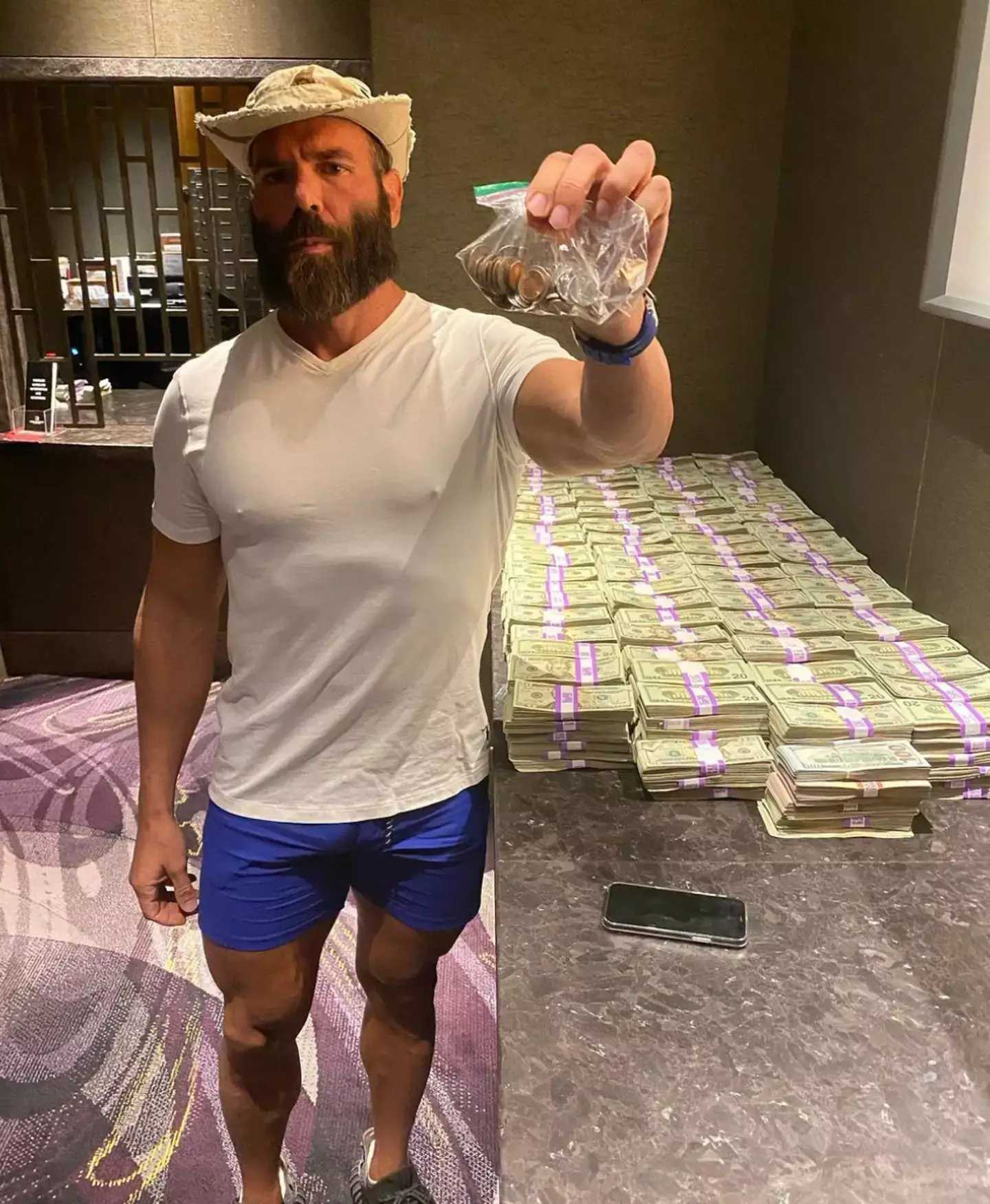 It seems being a millionaire just isn't enough! (Instagram/@danbilzerian)