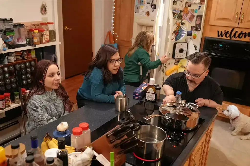 Natalia with her new family in New York (Investigation Discovery)